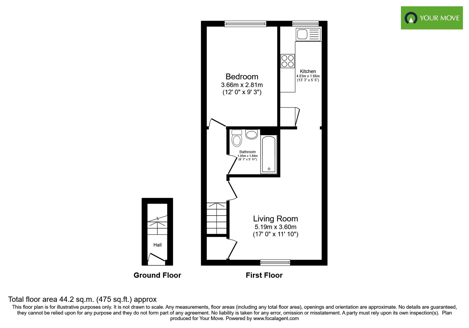 33, Ravens Way, West Sussex floorplan