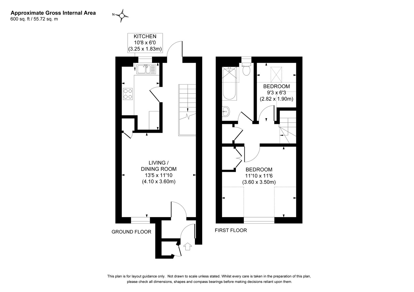 11, Elmcroft, Edenside Road, Bookham floorplan