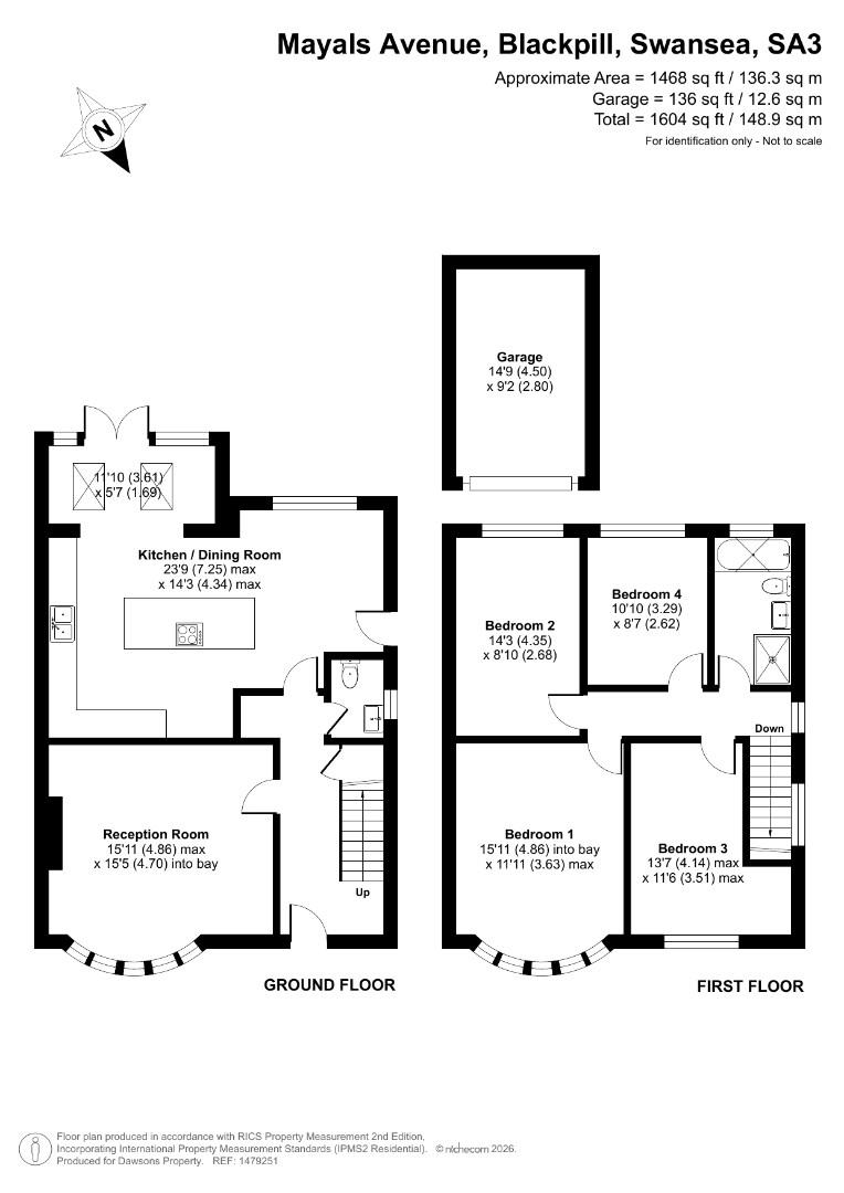 53, Mayals Avenue, Swansea floorplan