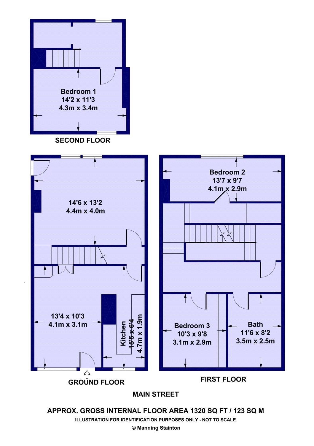 3 Bedrooms Terraced house for sale in Main Street, Shadwell, Leeds, West Yorkshire LS17