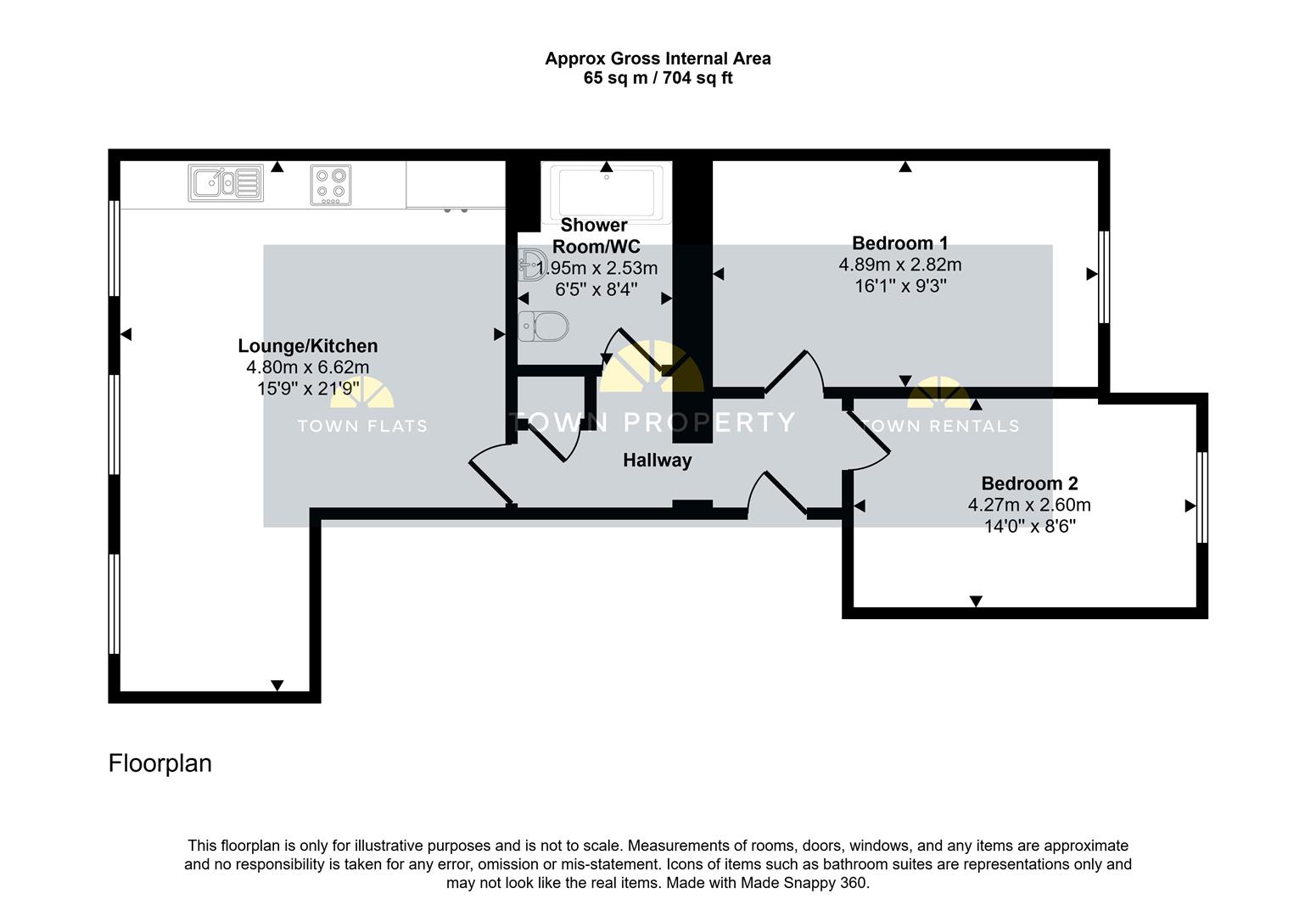 3 Hardwick House, 6, Hardwick Road, Eastbourne floorplan