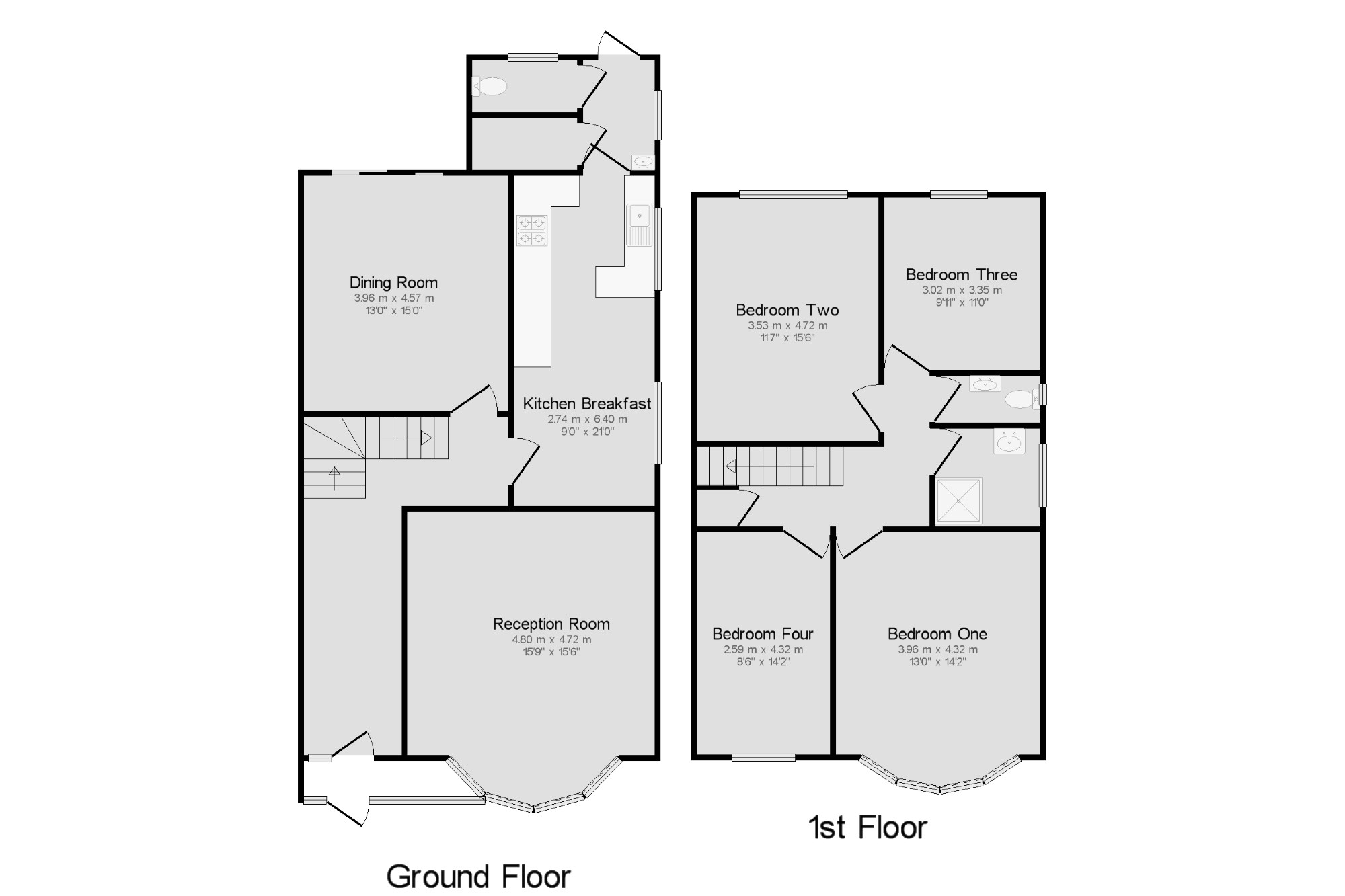 4 Bedrooms Terraced house for sale in Galpins Road, Thornton Heath CR7