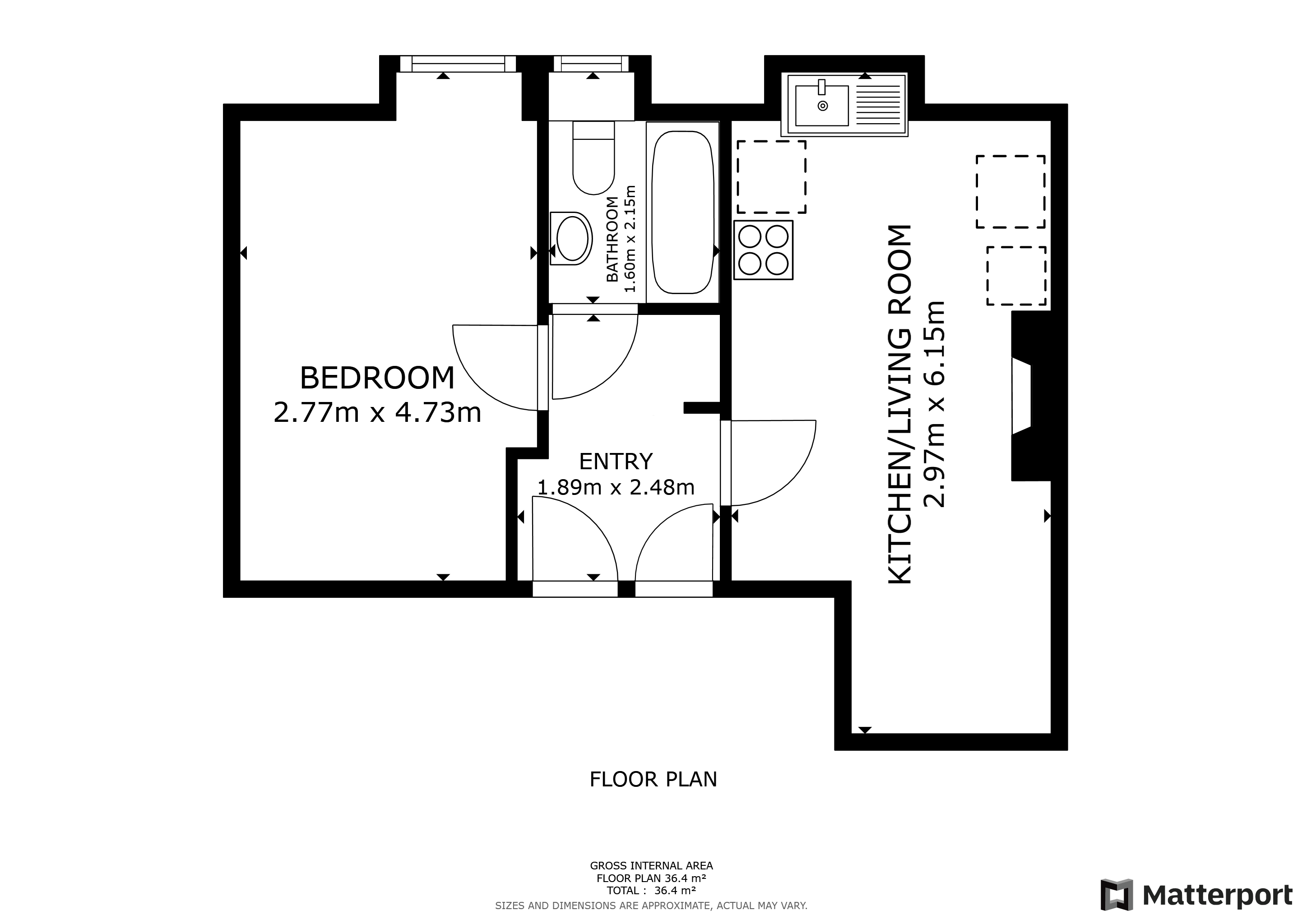 18/9, Waverley Park, Edinburgh floorplan