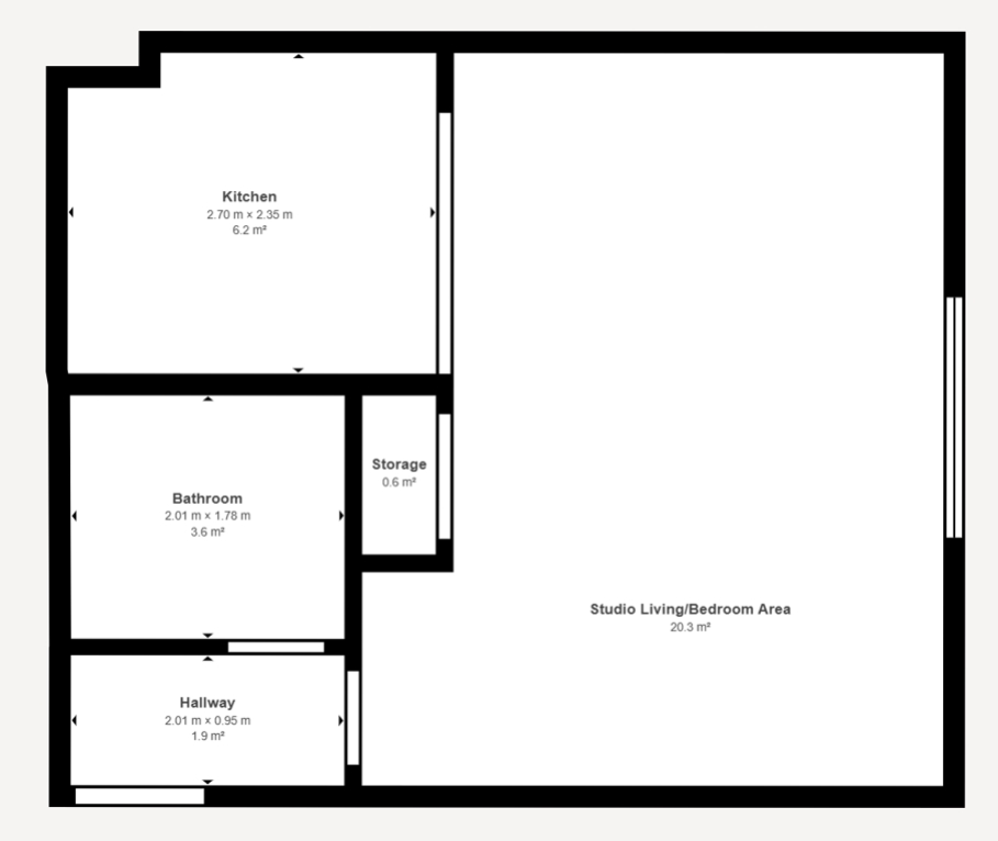 Flat 16, Trewartha Court, Pound Street, Liskeard floorplan