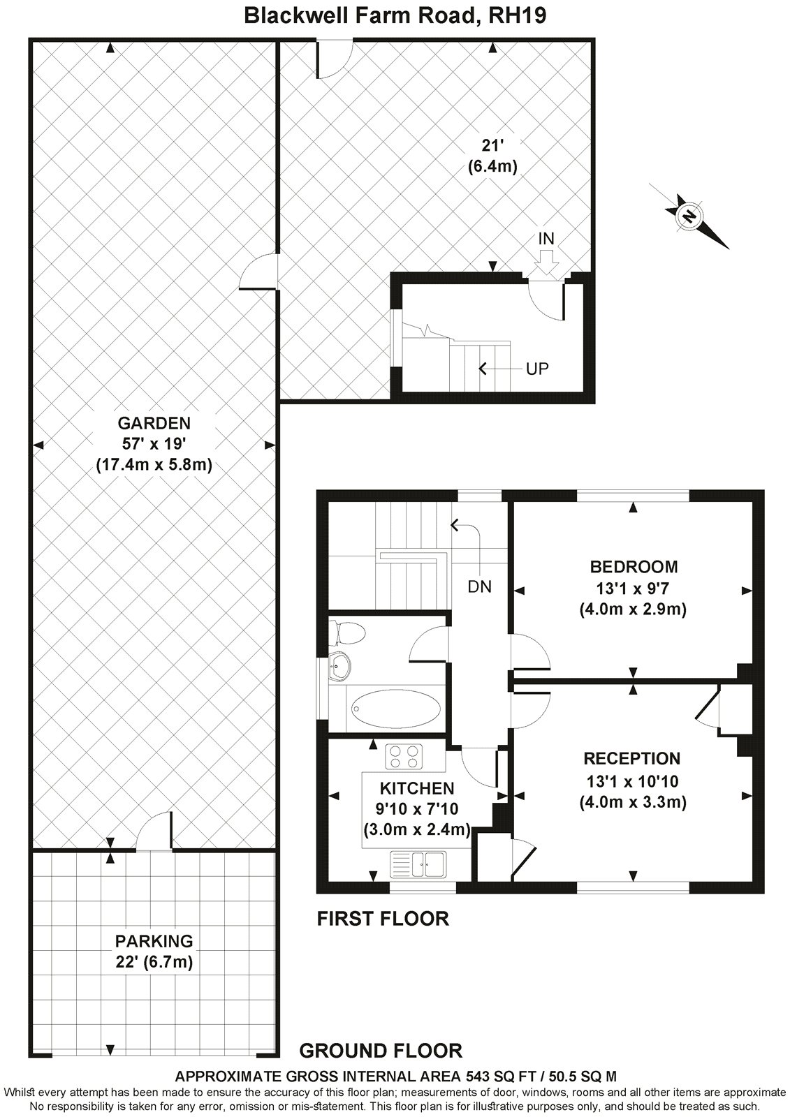 6, Blackwell Farm Road, West Sussex floorplan