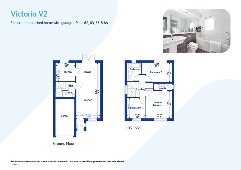 Plot 66, Riverside Place, Carnforth floorplan