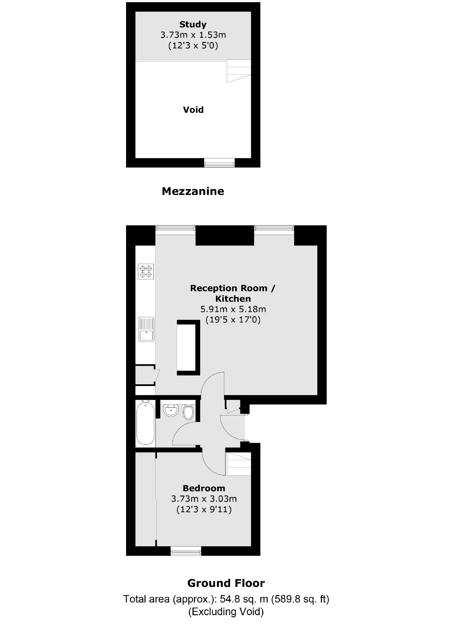 Porchester Square, London floorplan