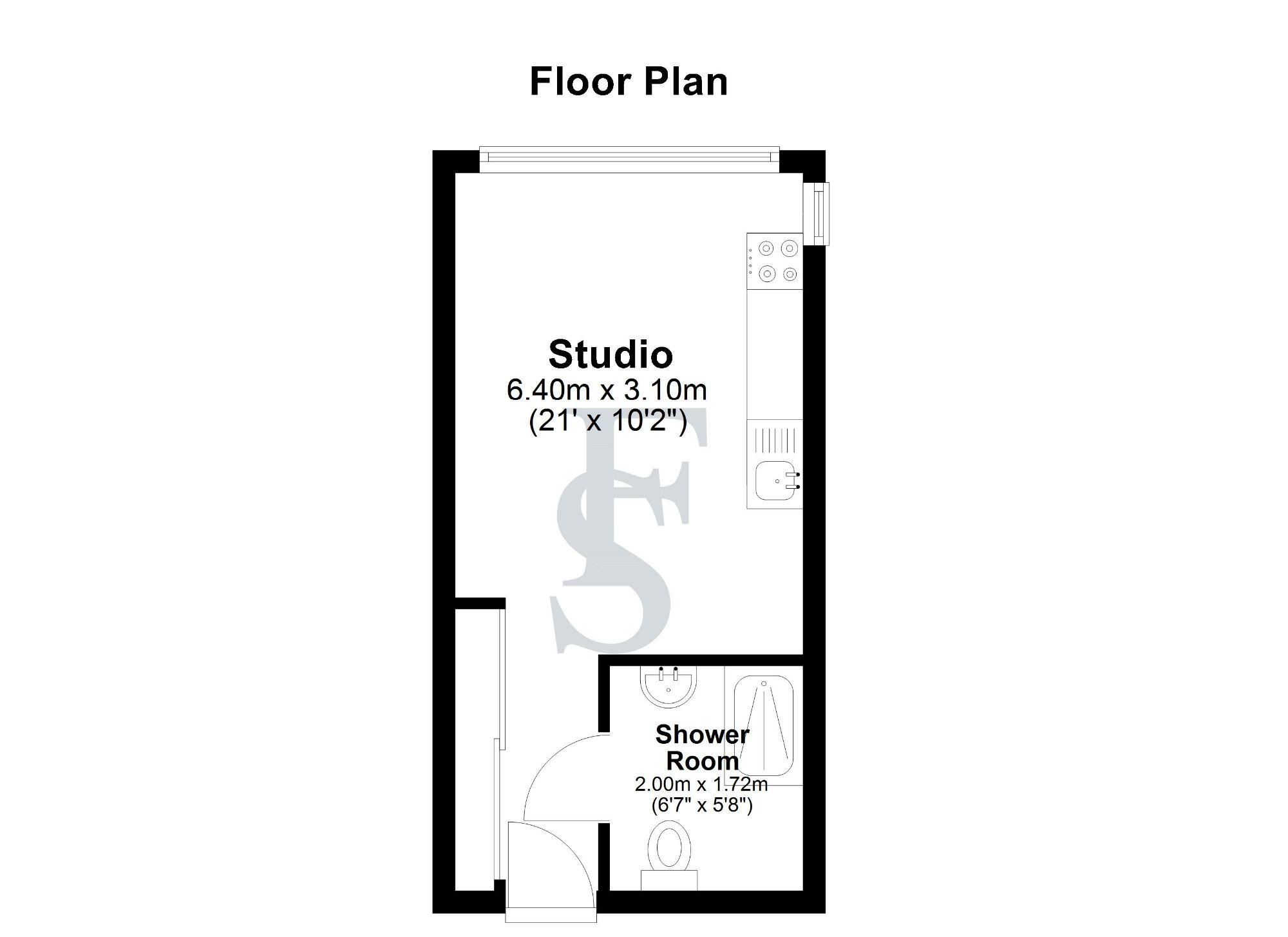 501 Spring Place, Luton floorplan