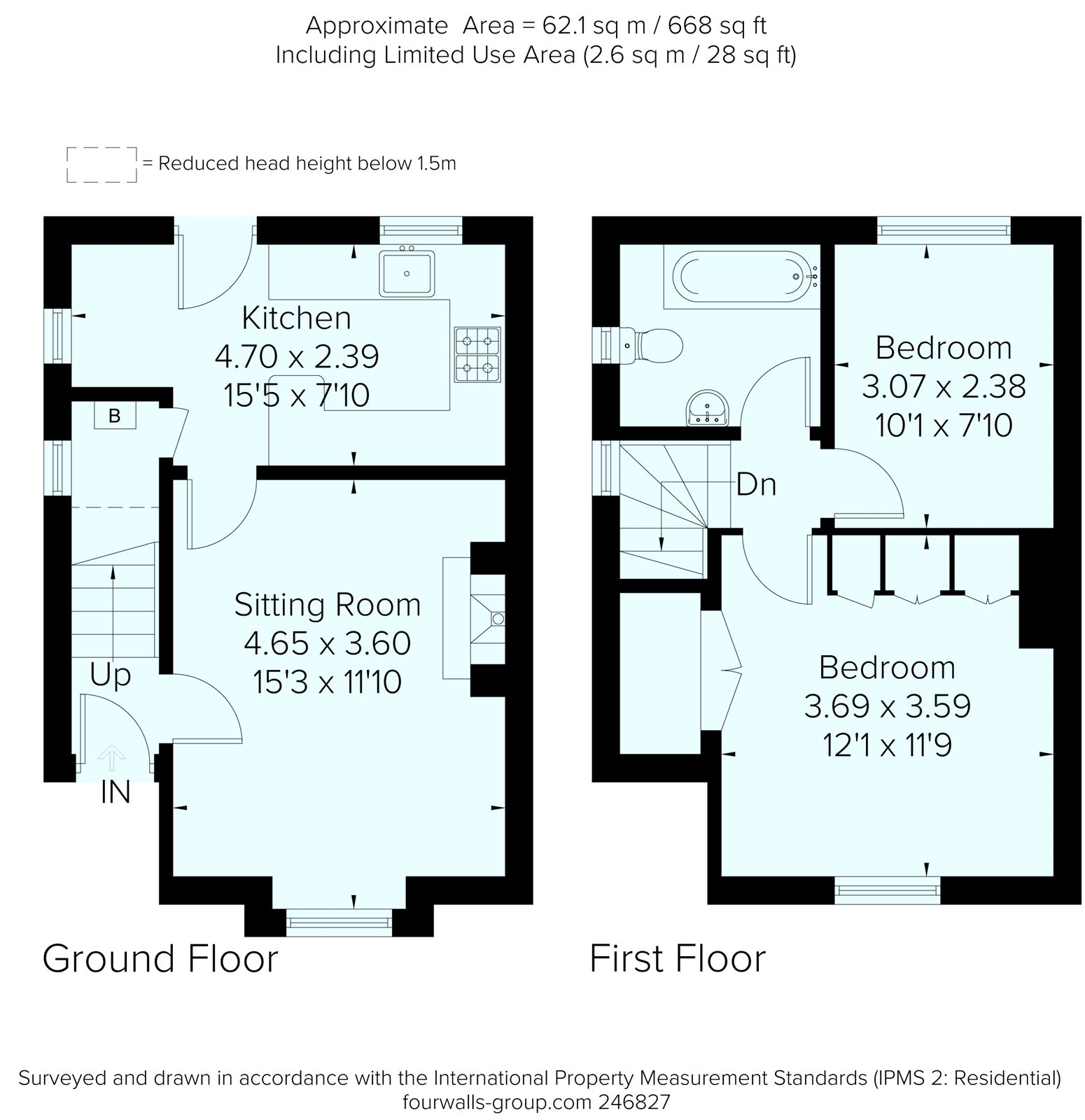 2 bed semidetached house for sale in Altwood Road, Maidenhead