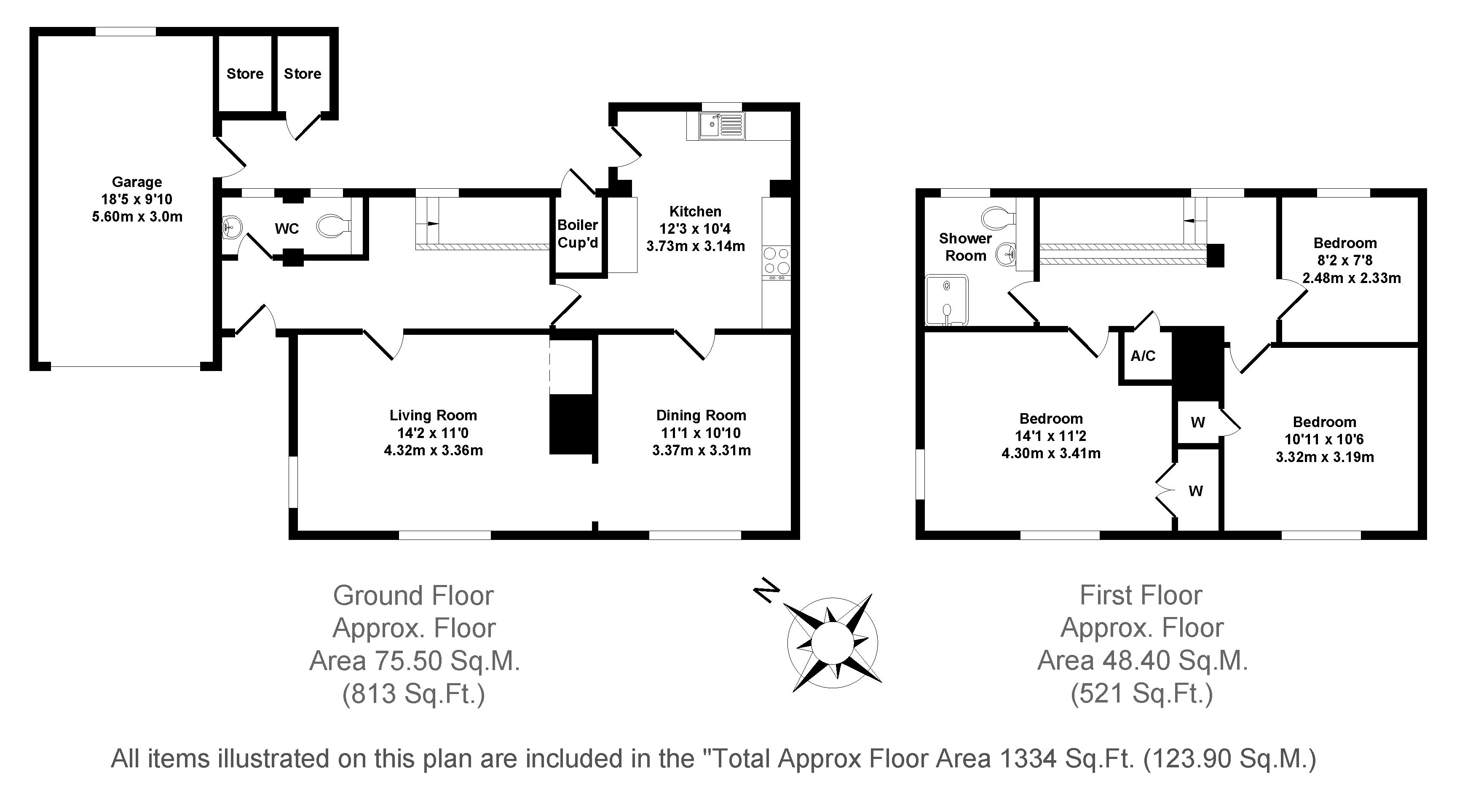 6, Wilderness Cottages, Heythrop Park, Enstone floorplan