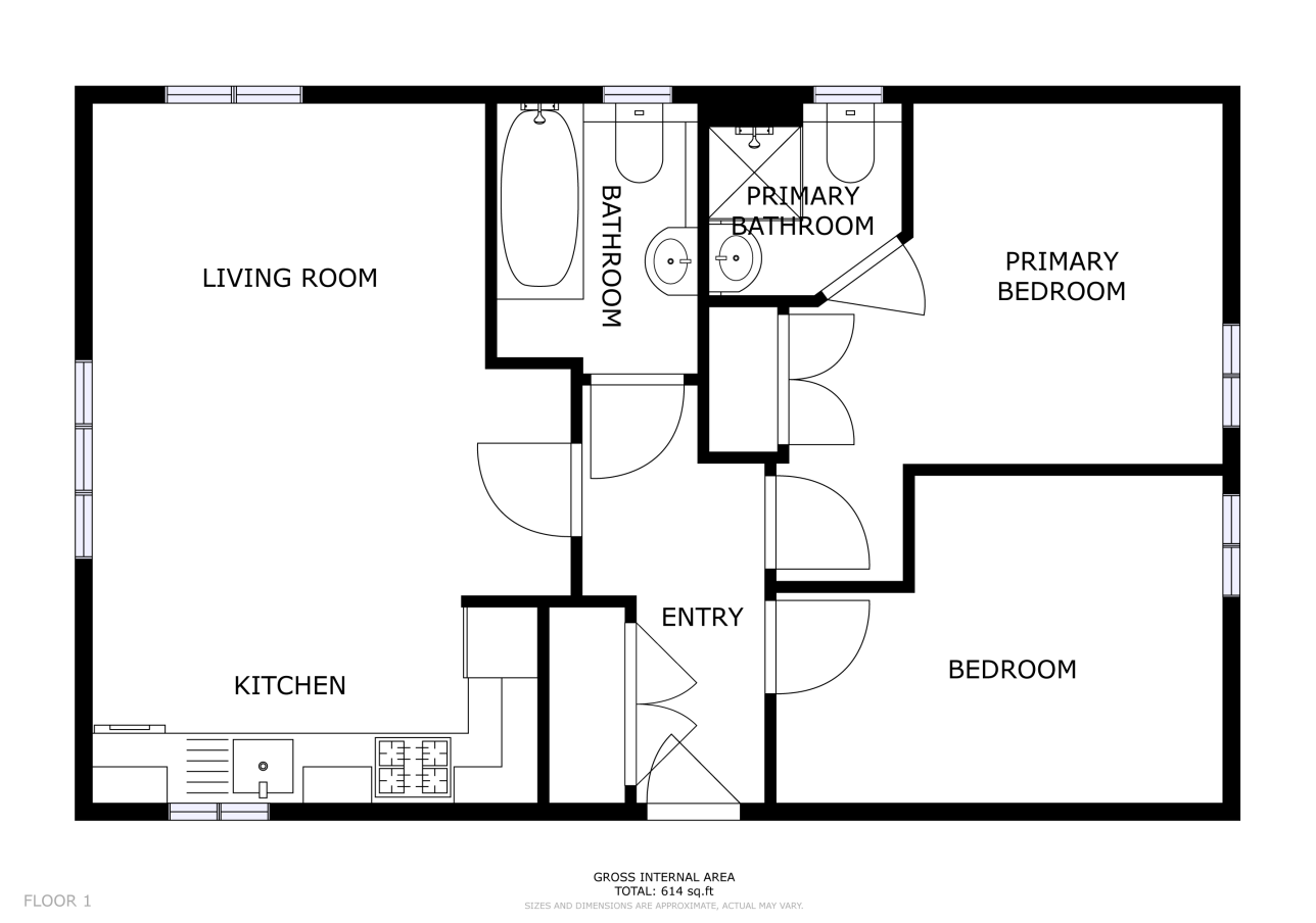 22, Sullivan Close, Kent floorplan