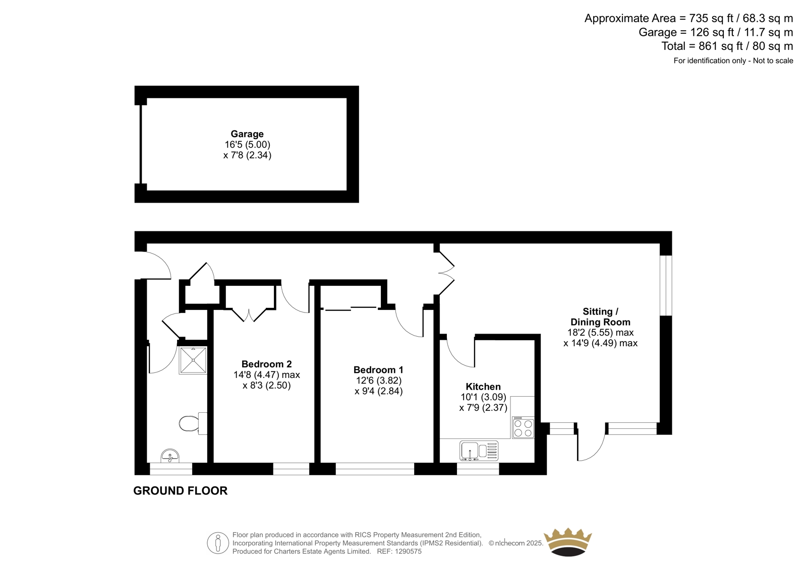 2, Kingsway Court, Eastleigh floorplan