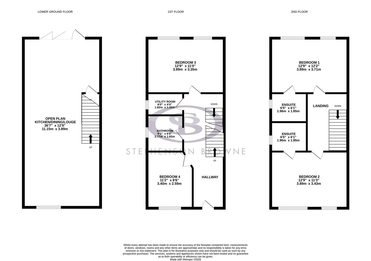 Sherratt Close, Congleton floorplan