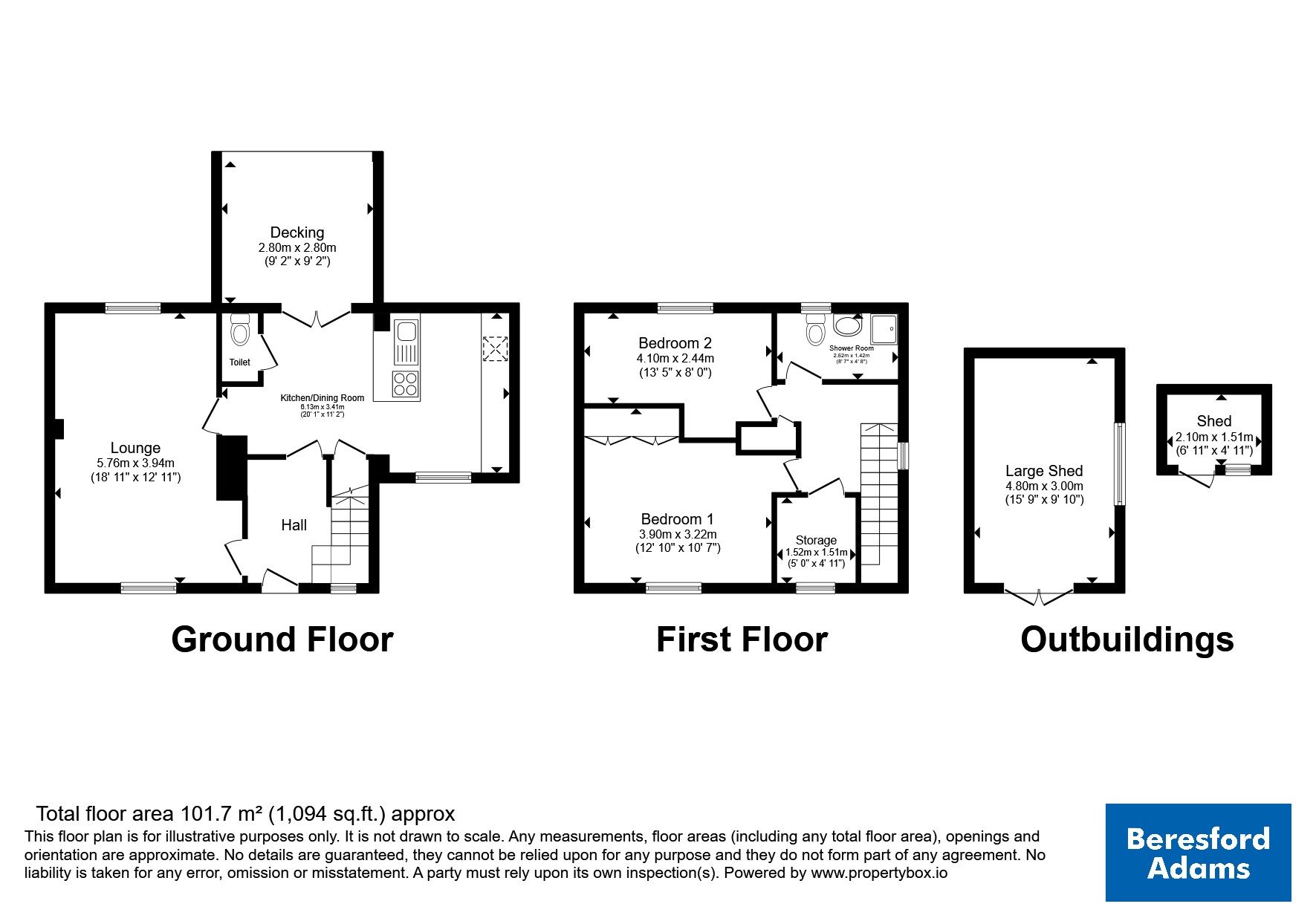 3, Fowler Road, Chester floorplan