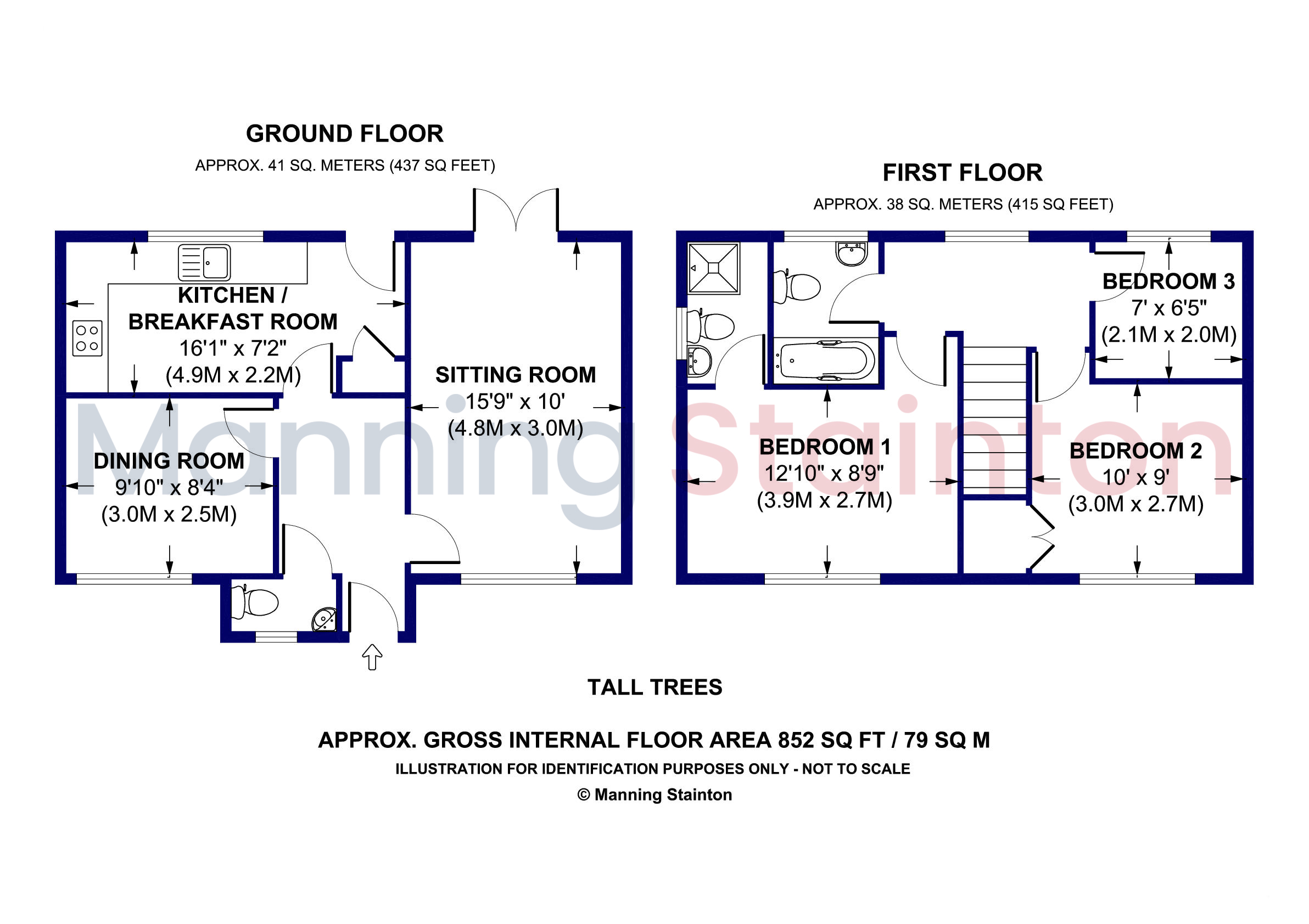 7, Tall Trees, West Yorkshire floorplan