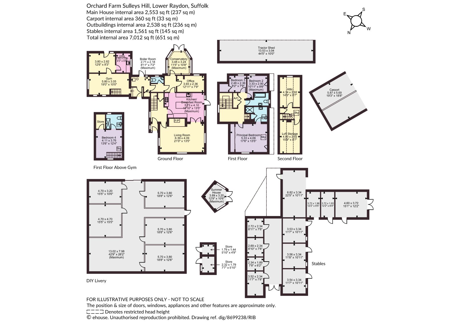 Orchard Farm,, Sulleys Hill, Ipswich floorplan