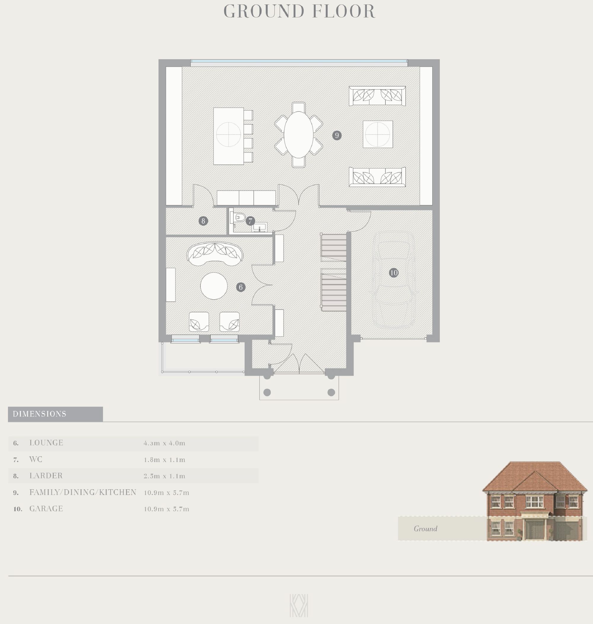 20 Fairgreen East, Barnet floorplan