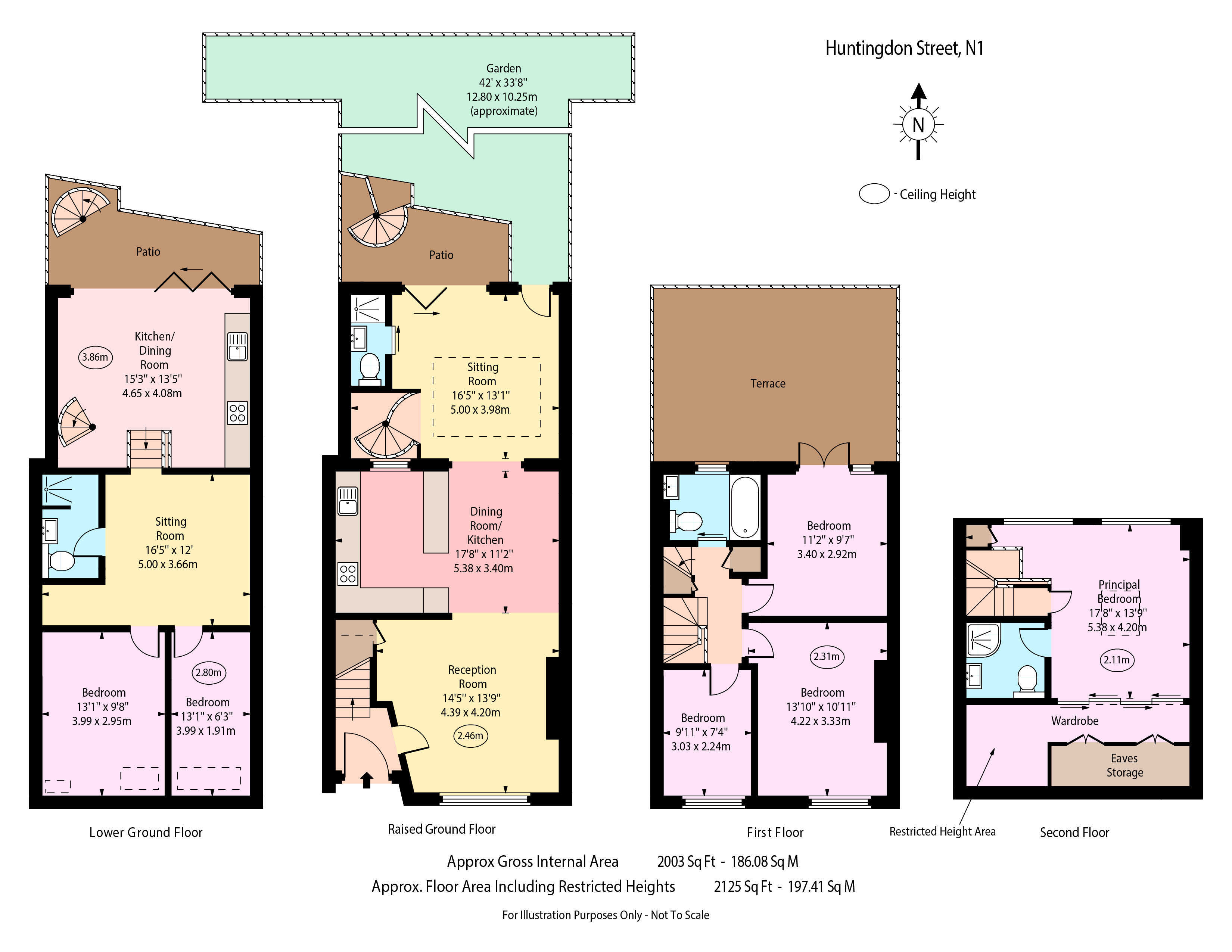 55, Huntingdon Street, London floorplan