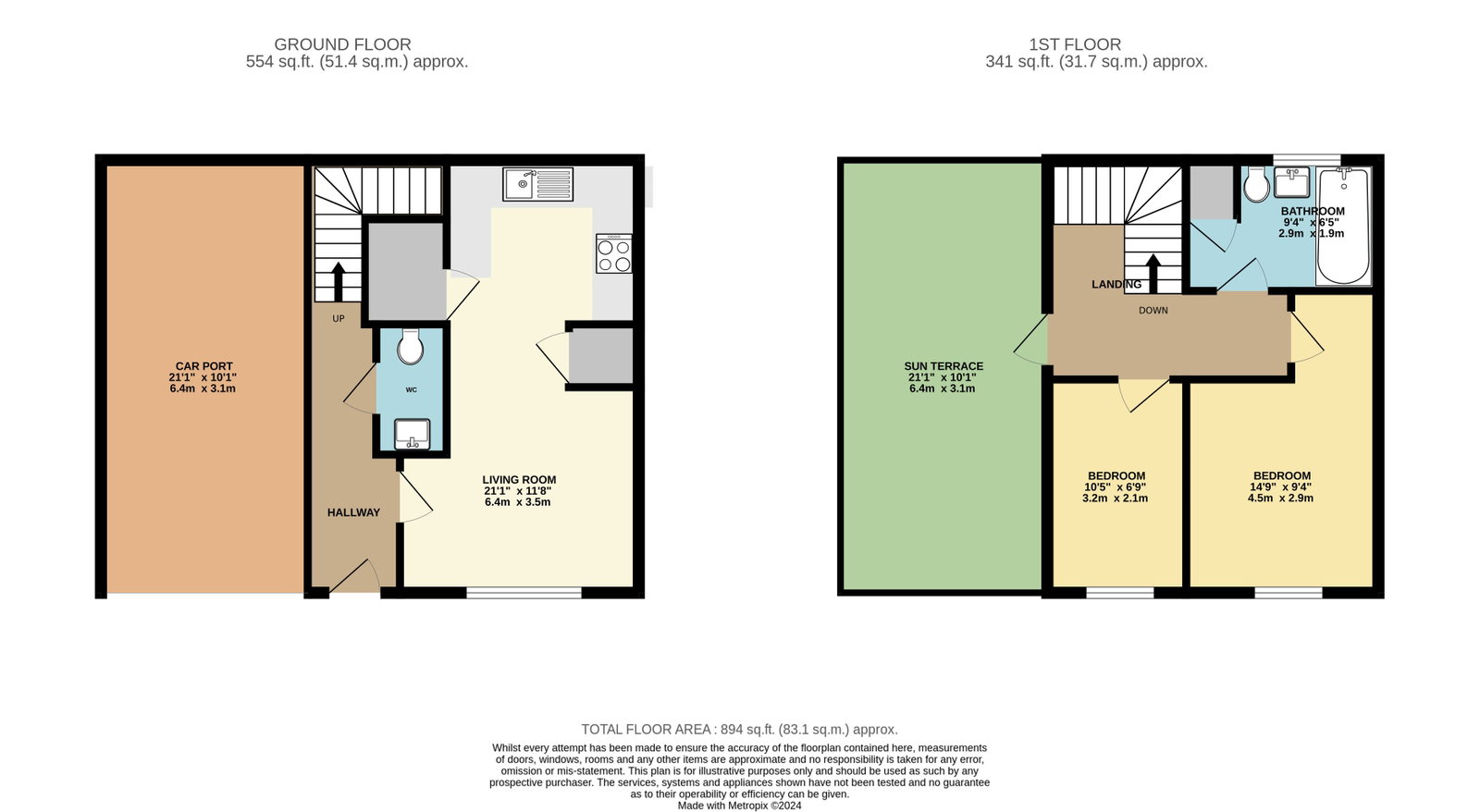 7 Herbert Close, Stockport floorplan