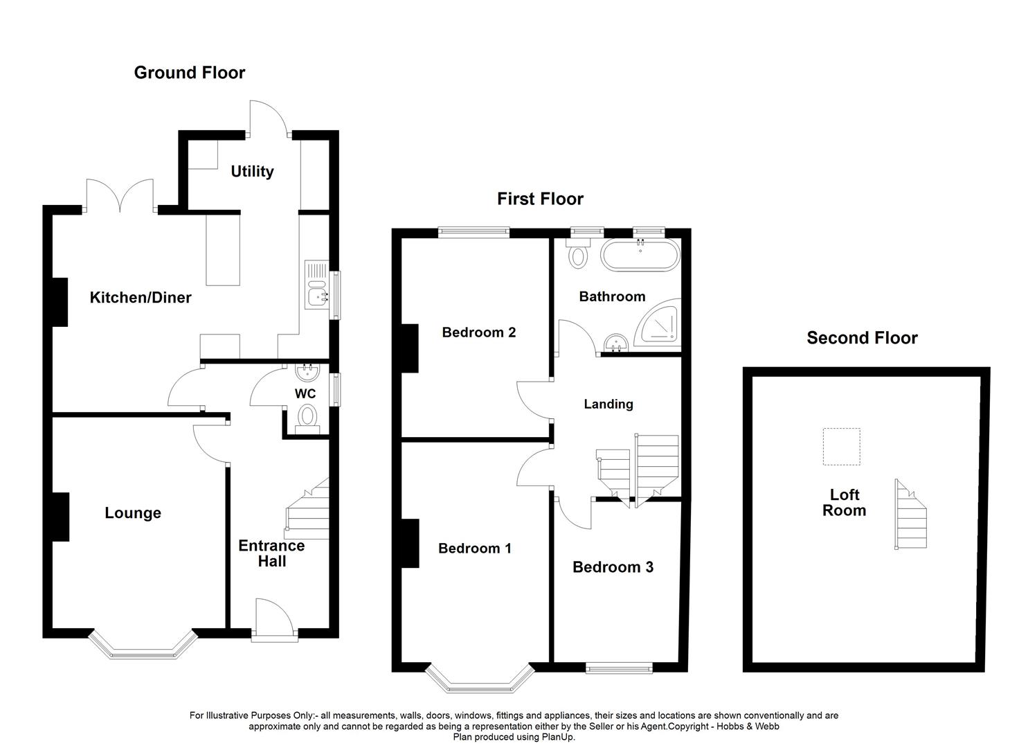 34, Clarendon Road, Weston-Super-Mare floorplan
