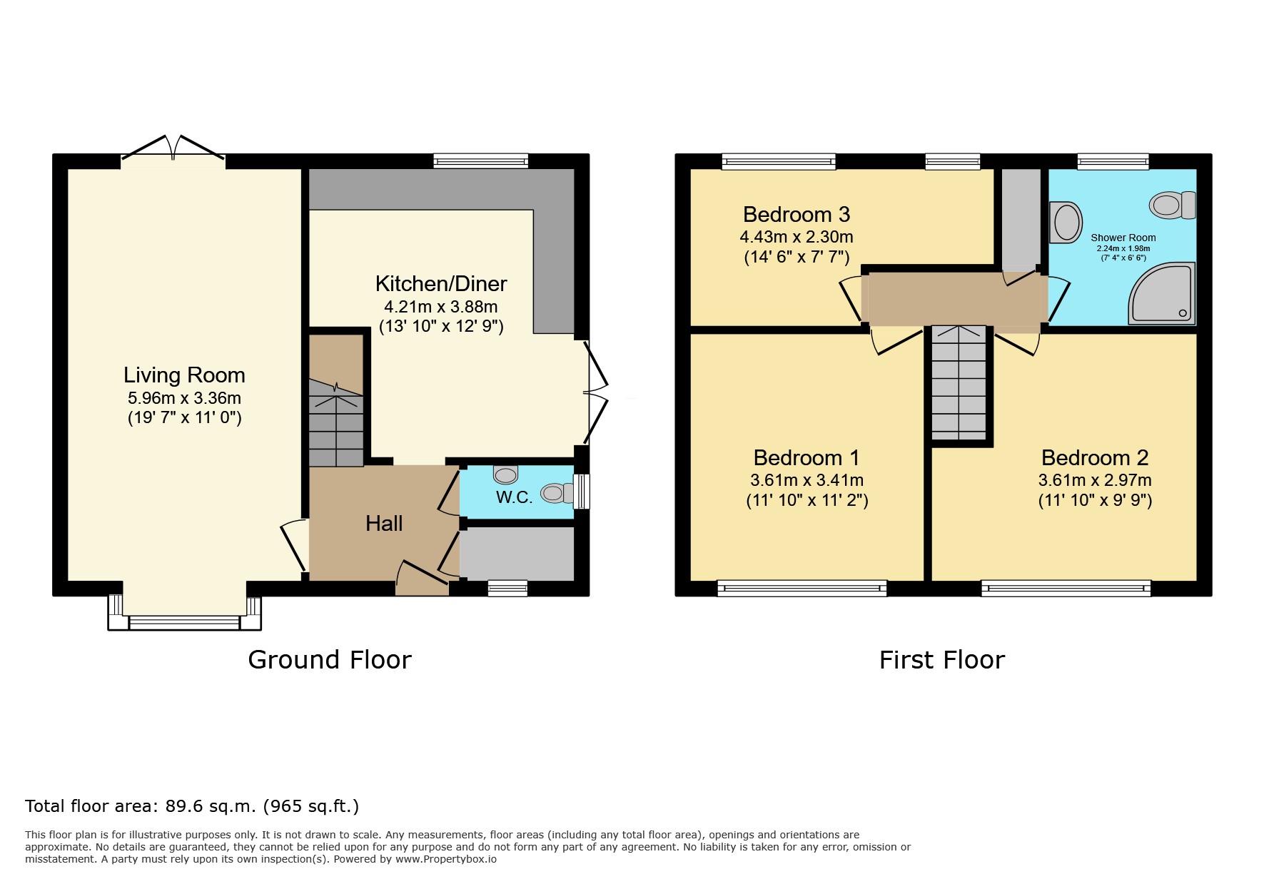 24 Bonville Place, Leicester floorplan