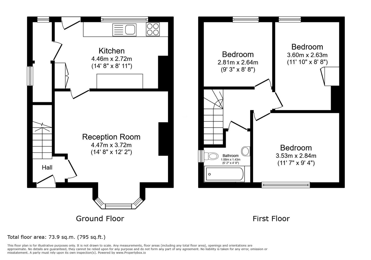 114, Anns Road North, Sheffield floorplan