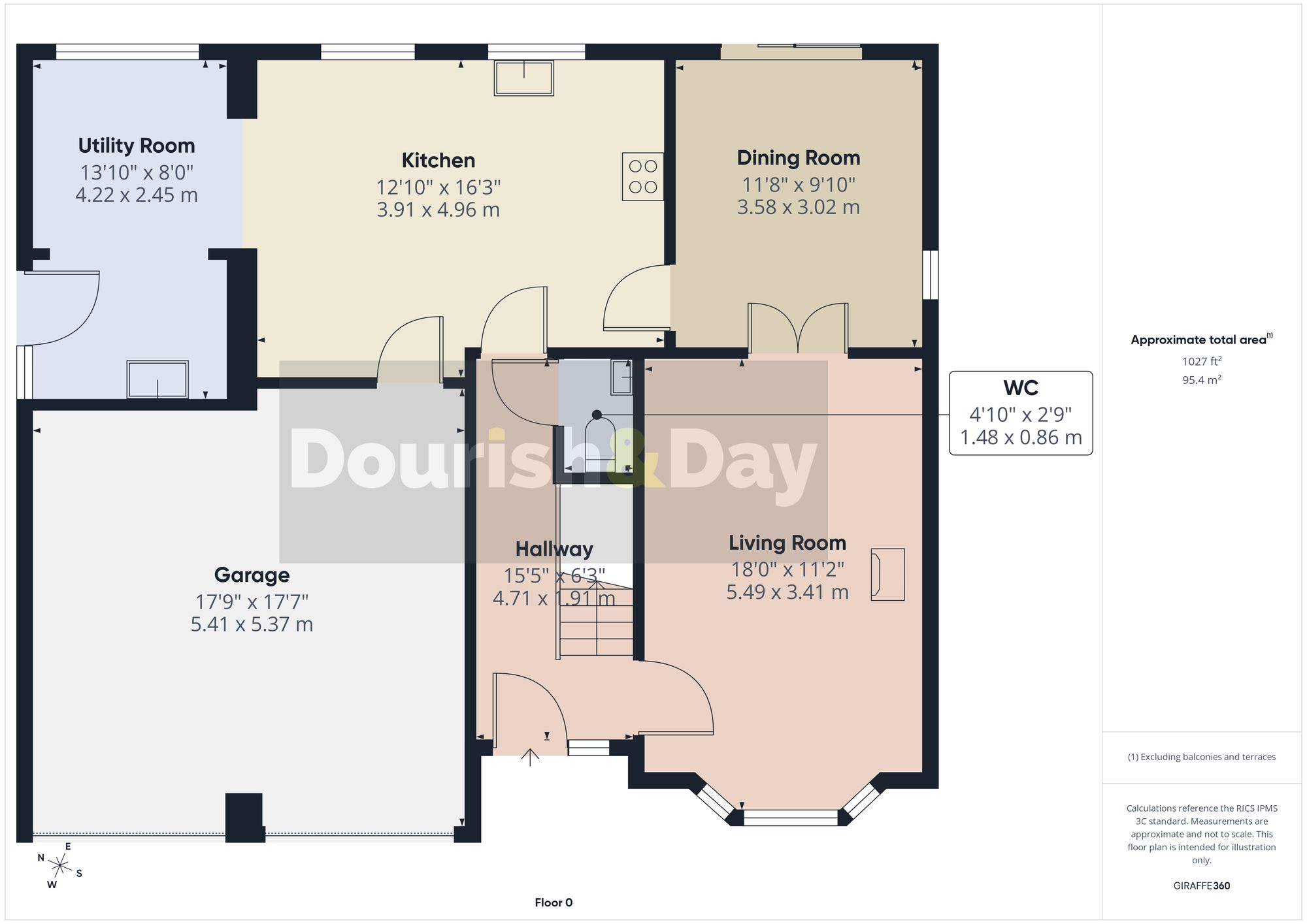 36, Hugo Way, Loggerheads floorplan