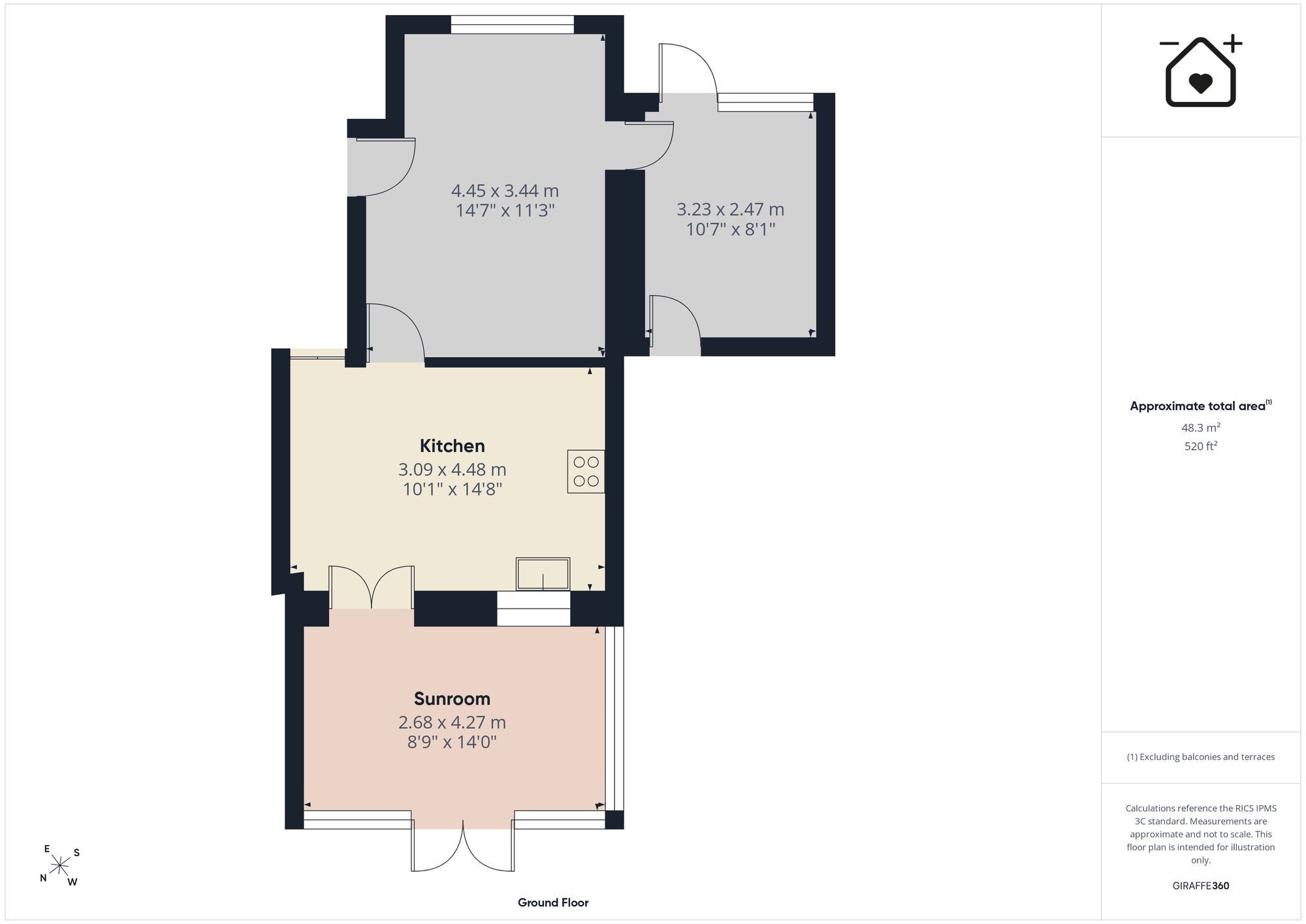 25 Church Meadow, Llantwit Major floorplan