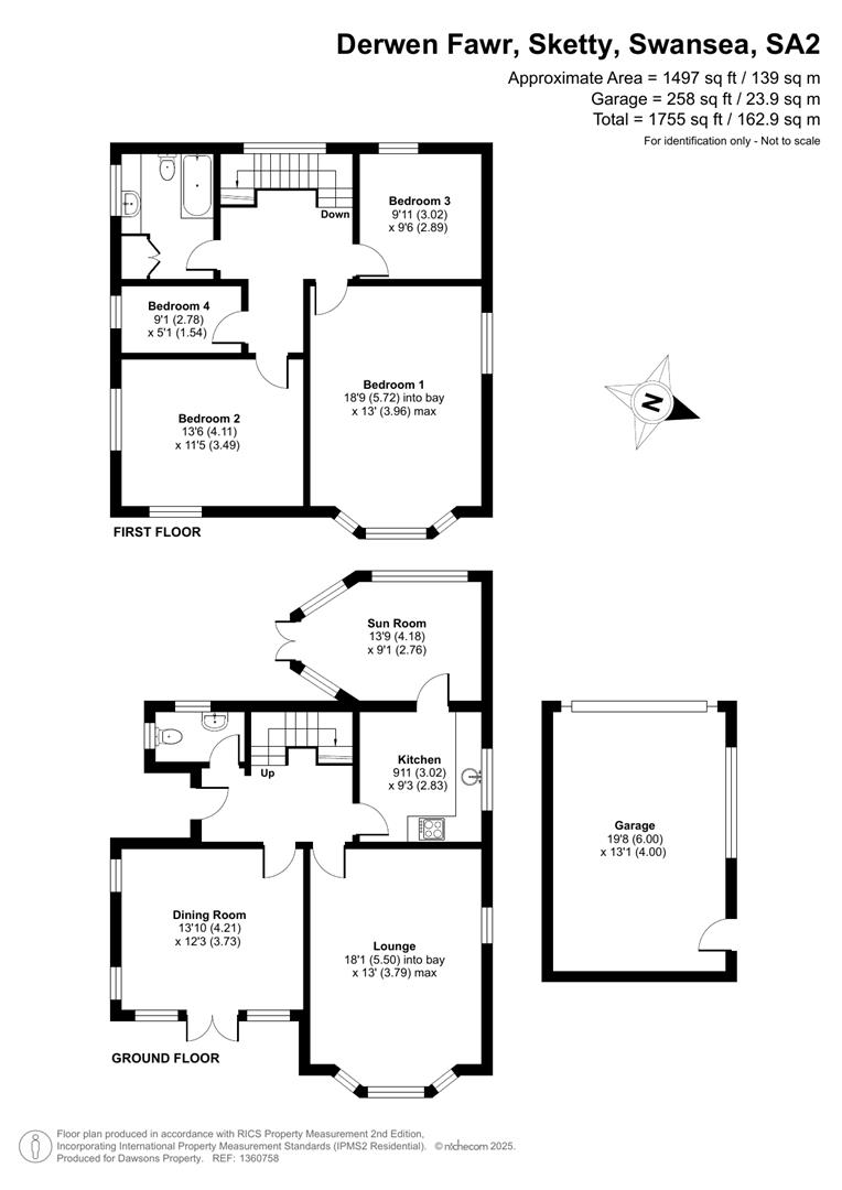 94, Derwen Fawr Road, Swansea floorplan