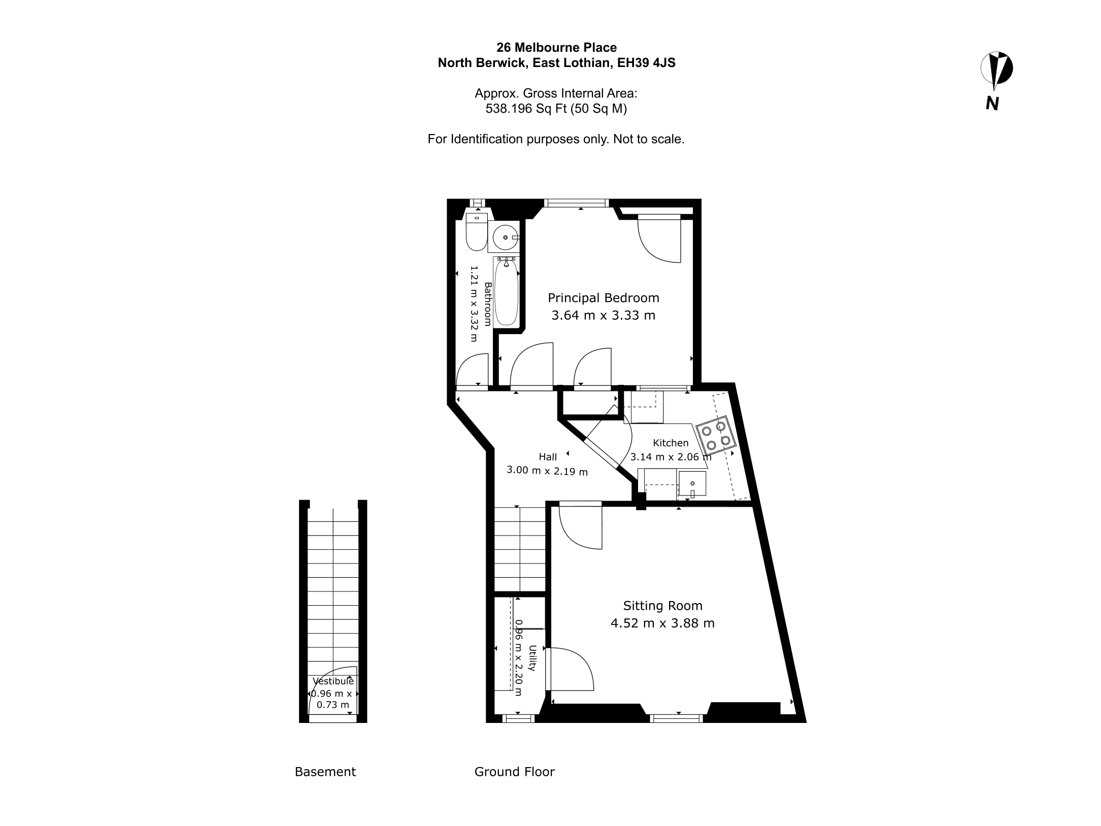 26, Melbourne Place, East Lothian floorplan