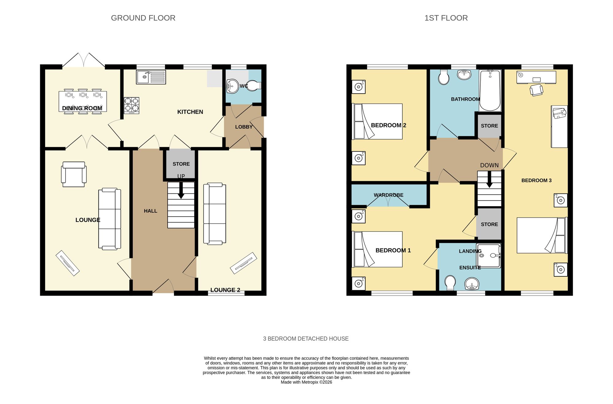 23 St. Thomas Gardens, Huddersfield floorplan