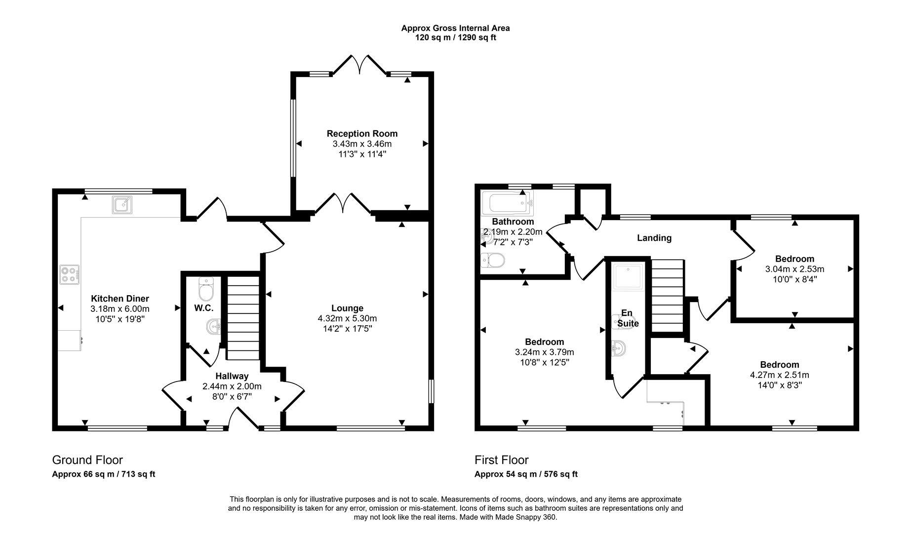 8, Tirydderwen, Llanelli floorplan