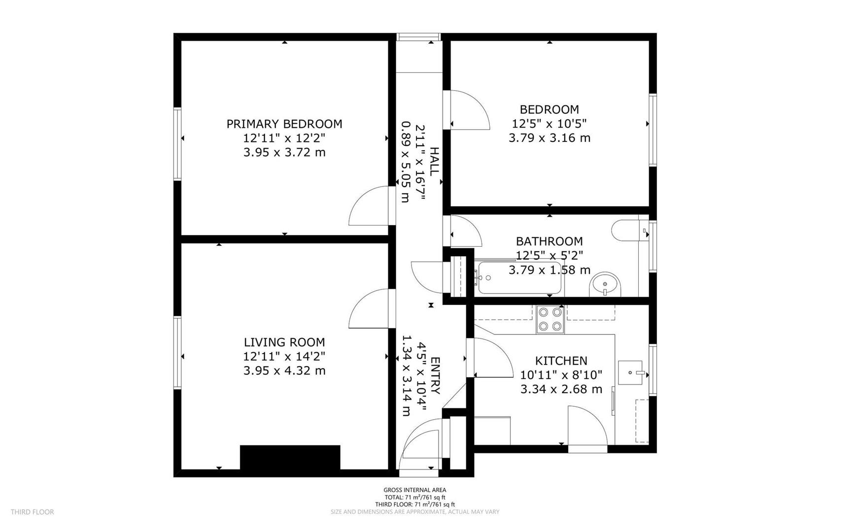88, High Street, London floorplan