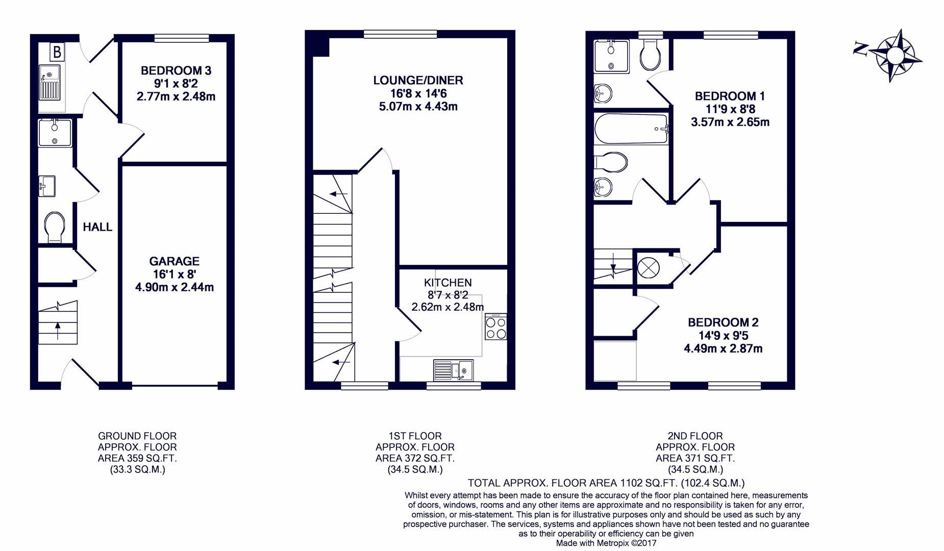 3 Bedrooms Detached house to rent in Crispin Way, Hillingdon, Middlesex UB8