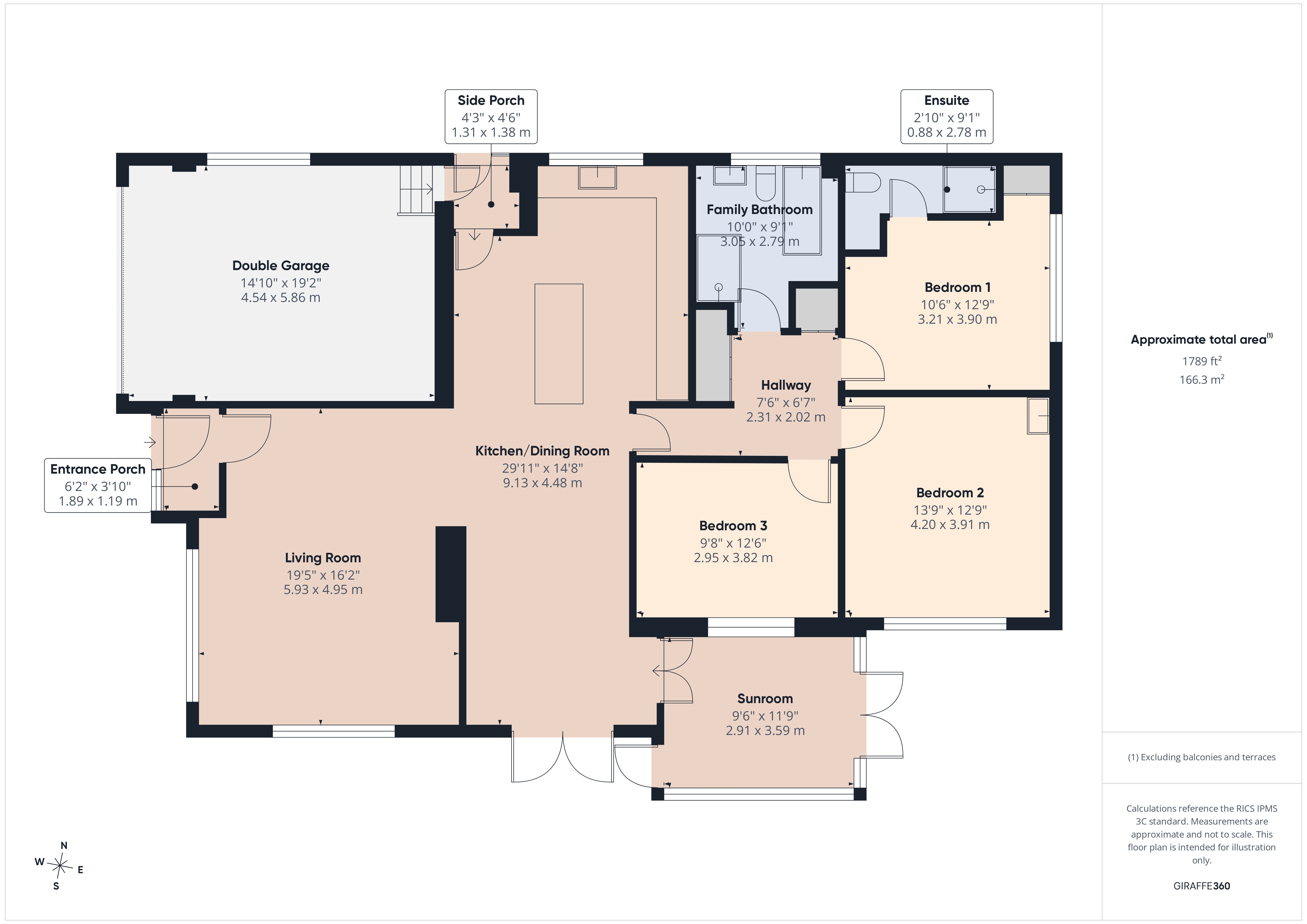 2, Redwood Grove, Cornwall floorplan