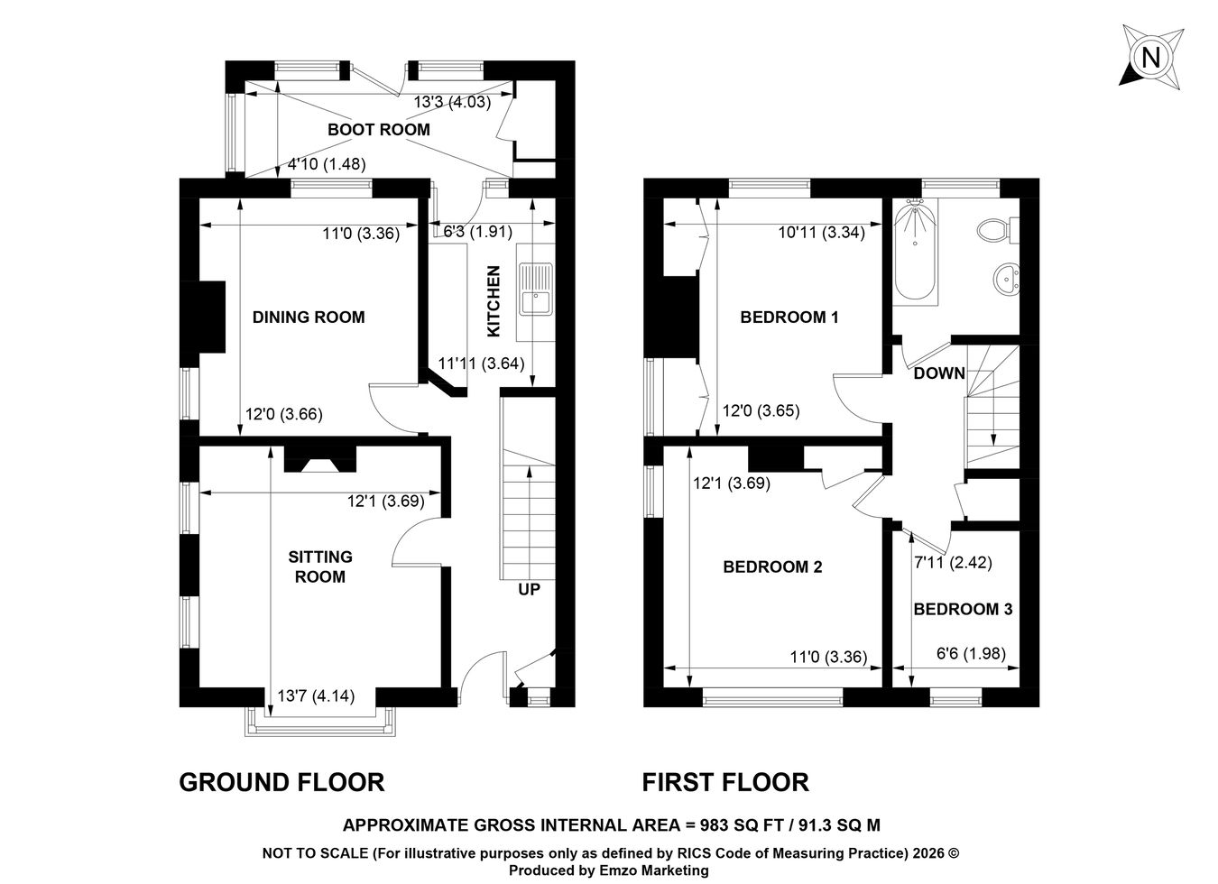 7, Beech Road, Southampton floorplan