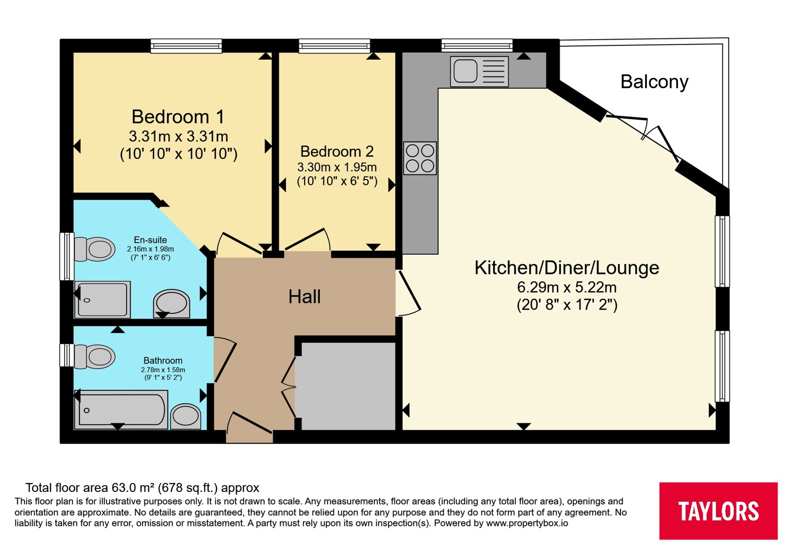 14 Bowling Green Close, Milton Keynes floorplan