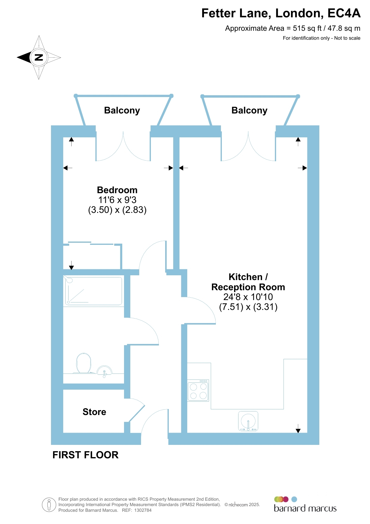 Apartment 15, St. Dunstans House, 133-137, Fetter Lane, London floorplan