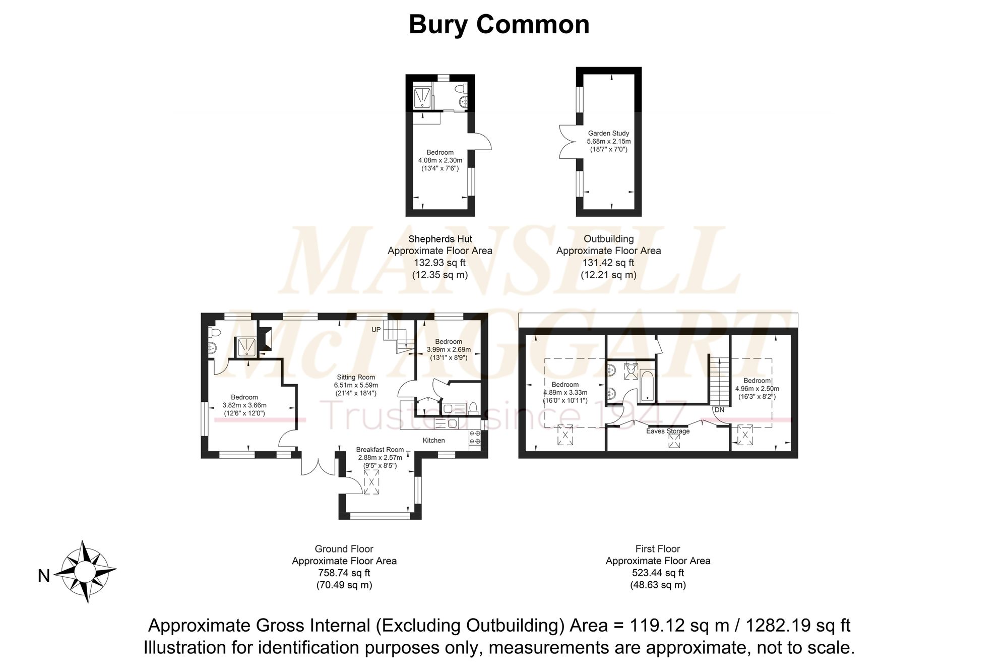Barn By The Willow Bury Common, Pulborough floorplan