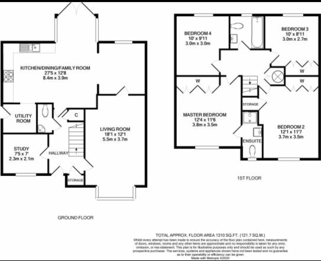 2 Hedgehog Road, Rogerstone, Newport floorplan