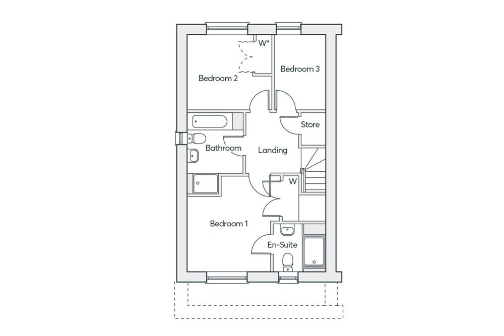 2057, Ffordd Yr Olchfa Sketty., Sketty, Swansea floorplan
