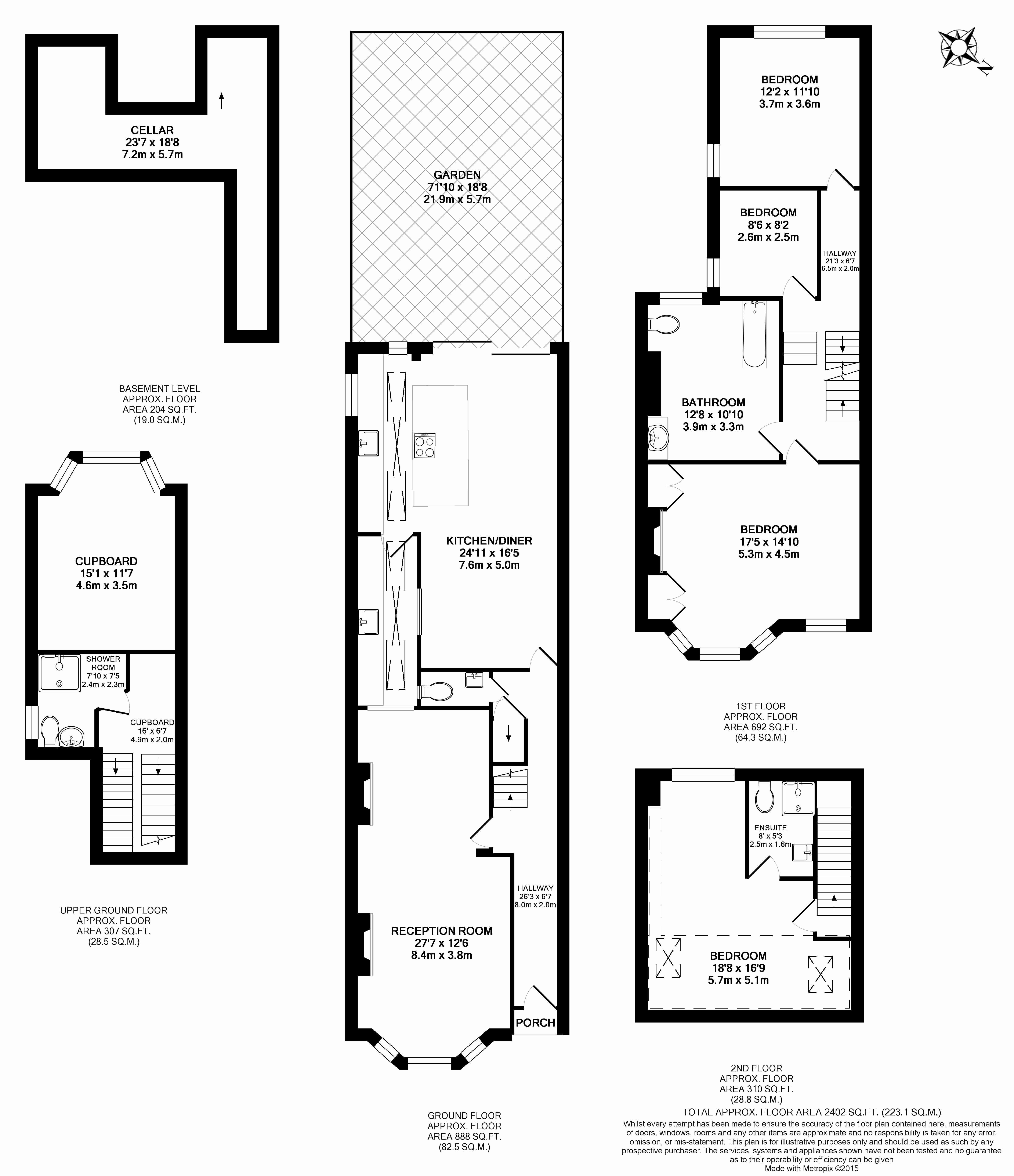 Crediton Road, London NW10, 5 bedroom terraced house for sale