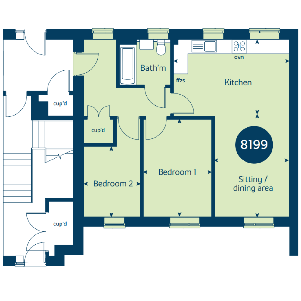 8199, Trood Lane, Exeter floorplan