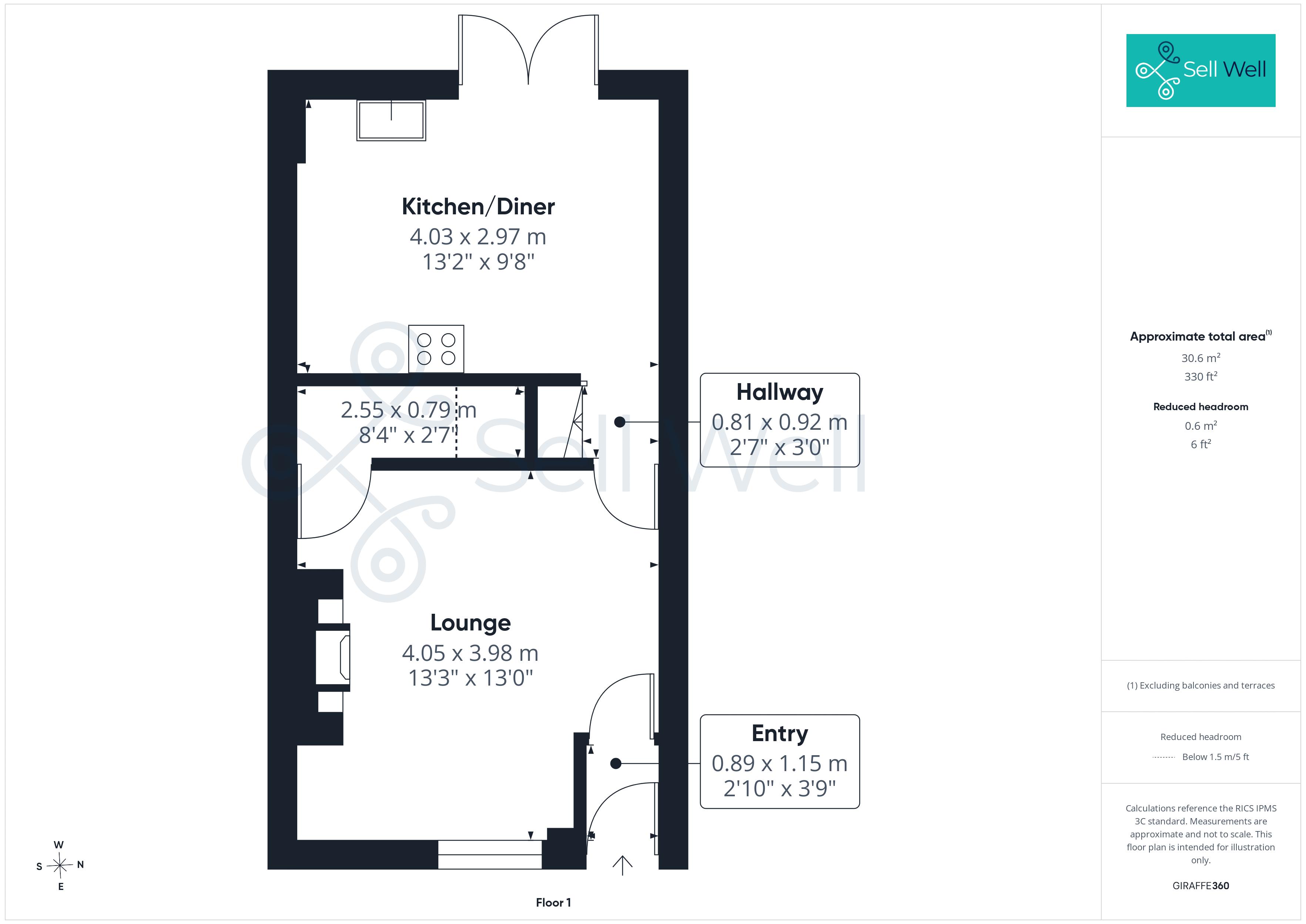 55, Old Clough Lane, Manchester floorplan