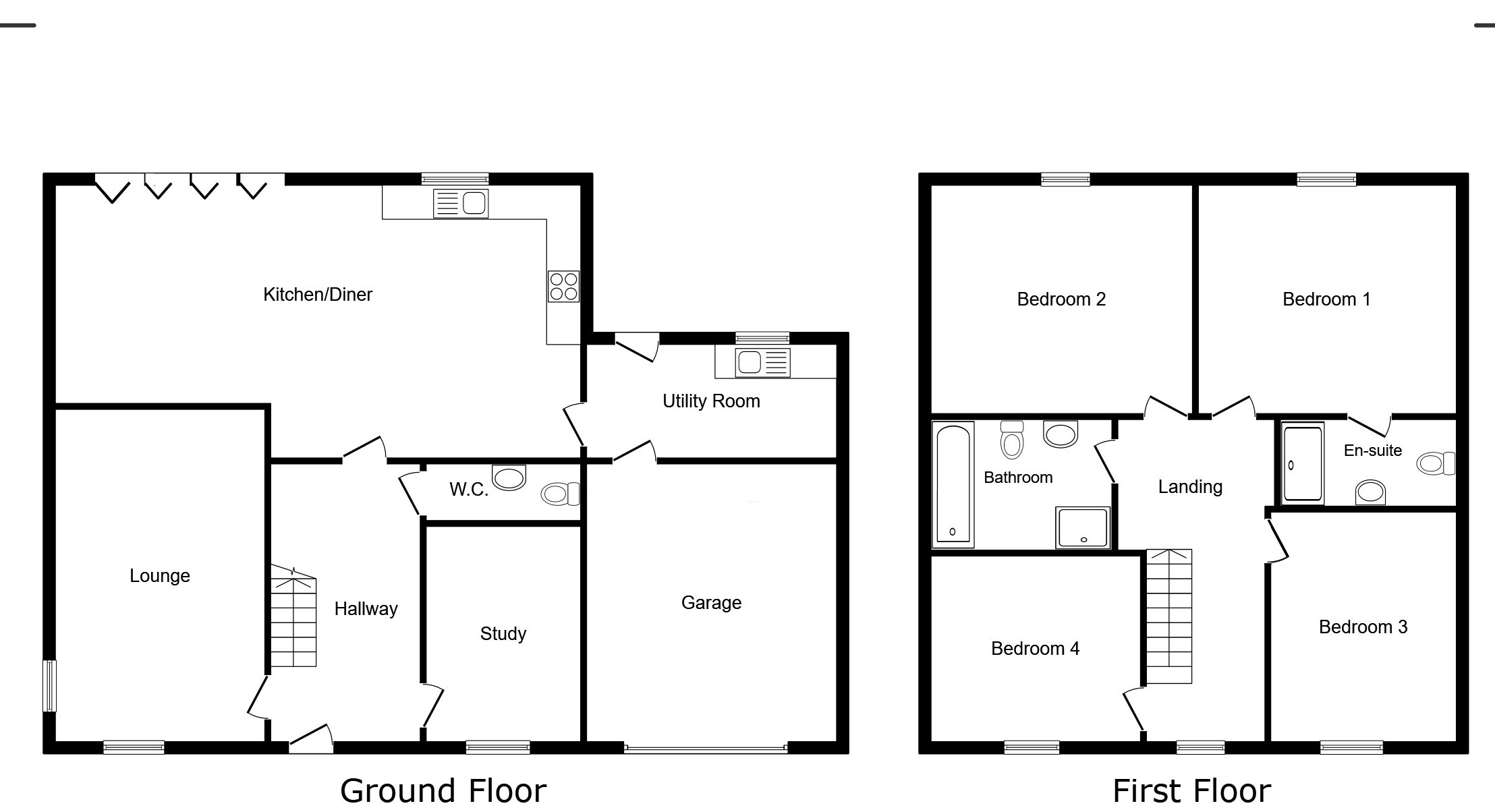 Woodlands, 37, Main Road, Bourne floorplan