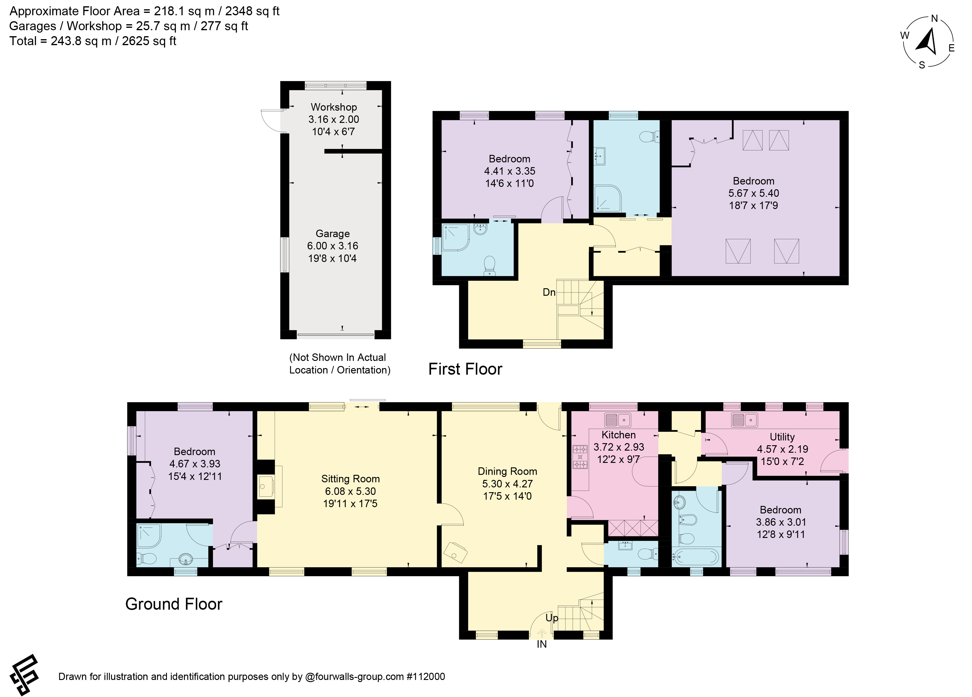 Westmancote, Tewkesbury floorplan