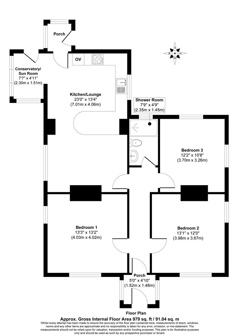 Bannockburn, School Road, Carlisle floorplan