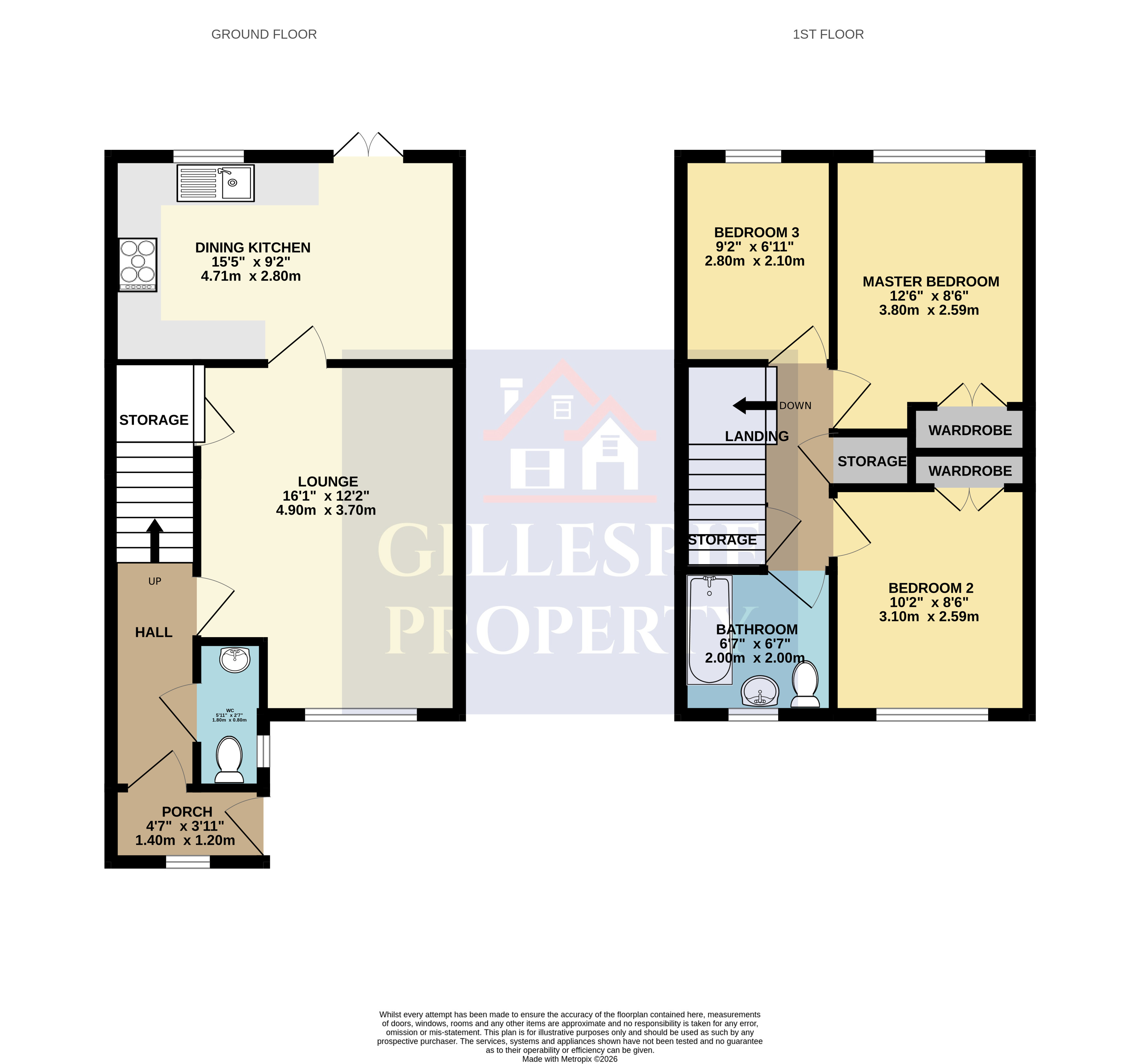 27, Macdonald Court, Larbert floorplan