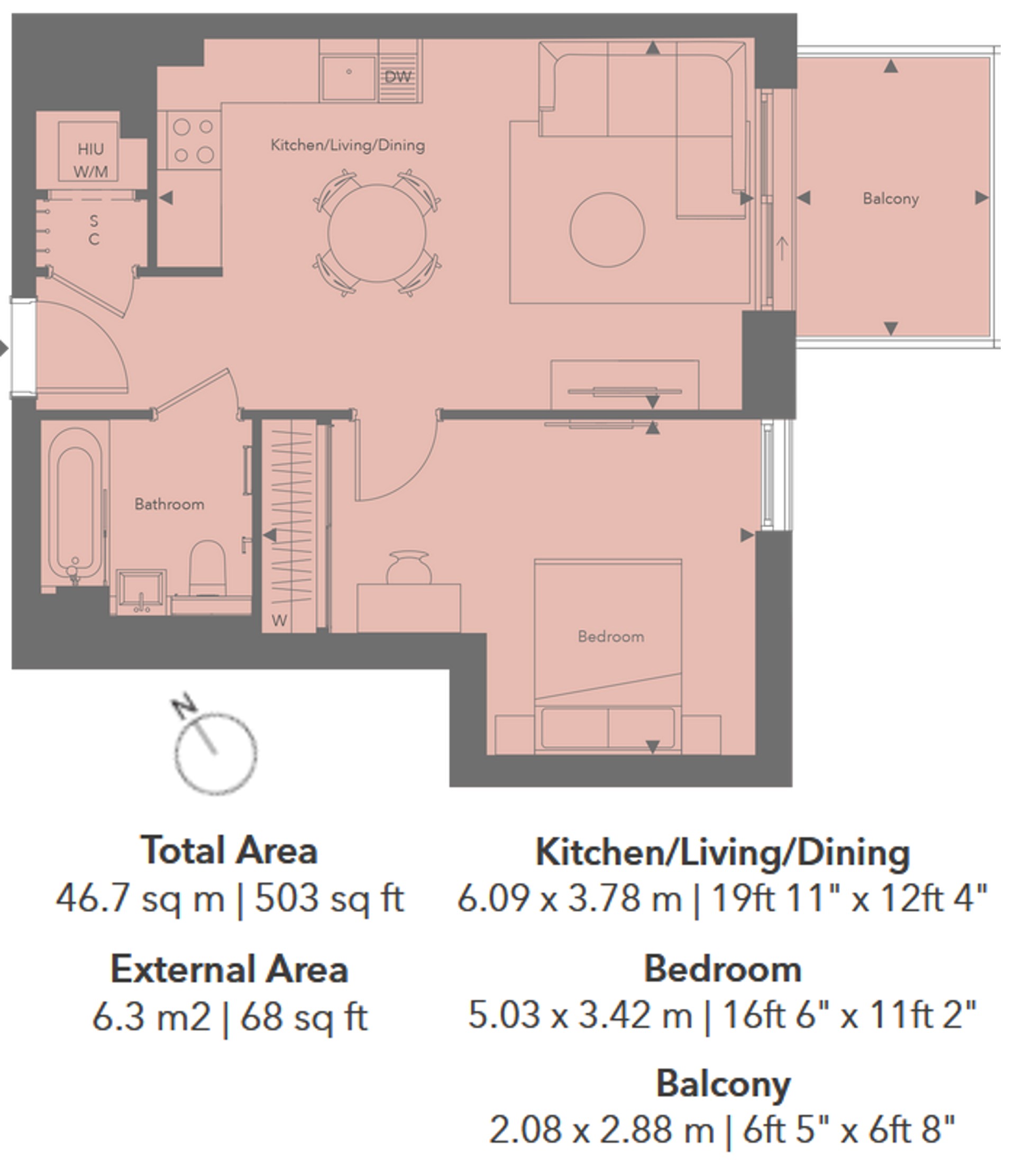 Barnacle House, Poplar Riverside, Hemlock St., London floorplan