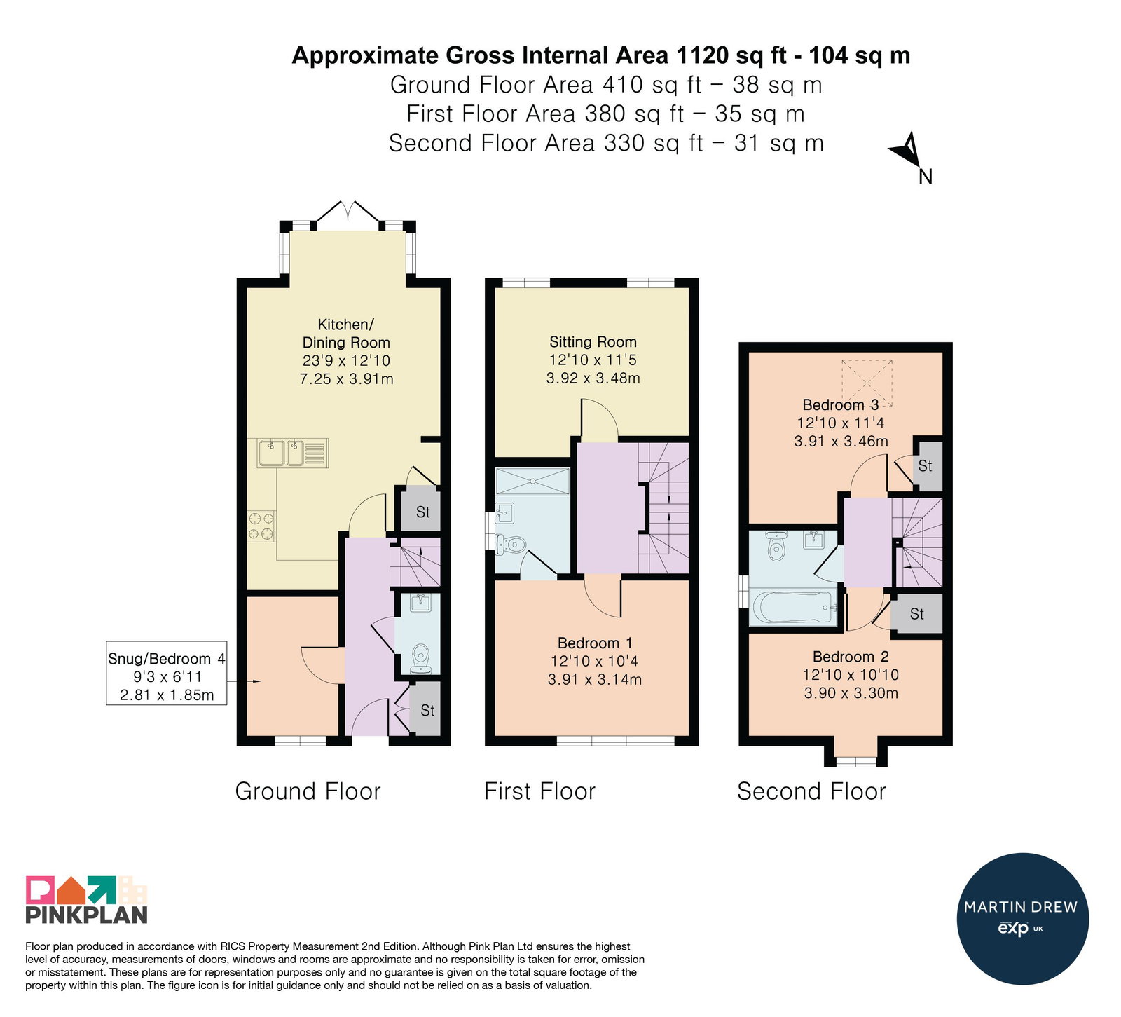 71, Juno Crescent, Brackley floorplan